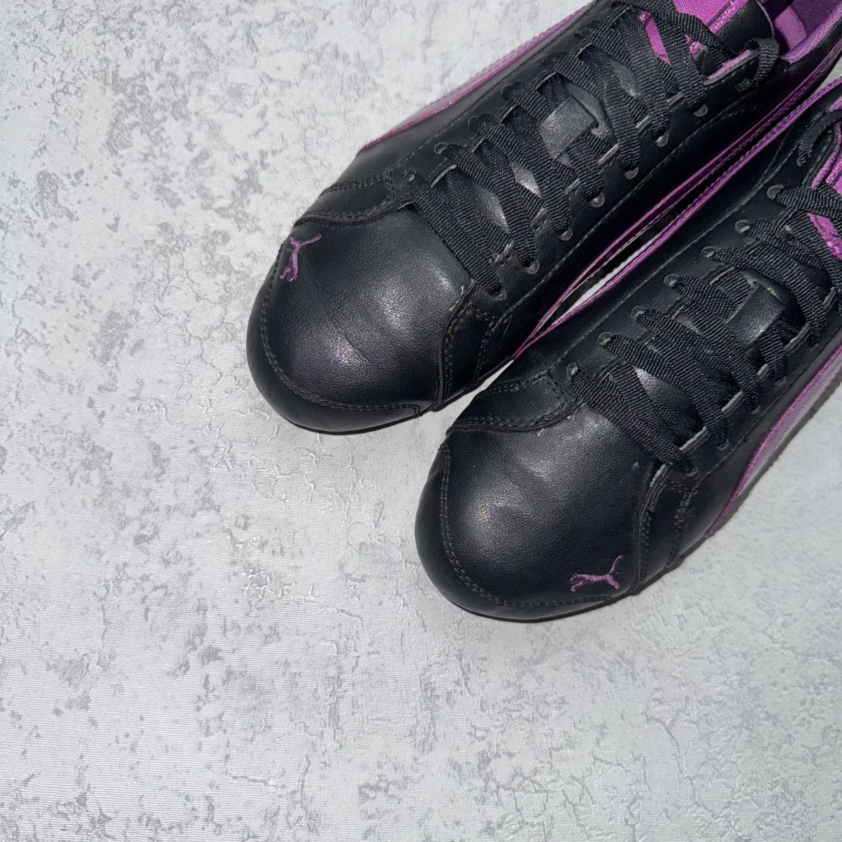 Puma Vintage Puma Speedcat Black/Purple Size 39 Size US 9 / IT 39 - 4 Thumbnail