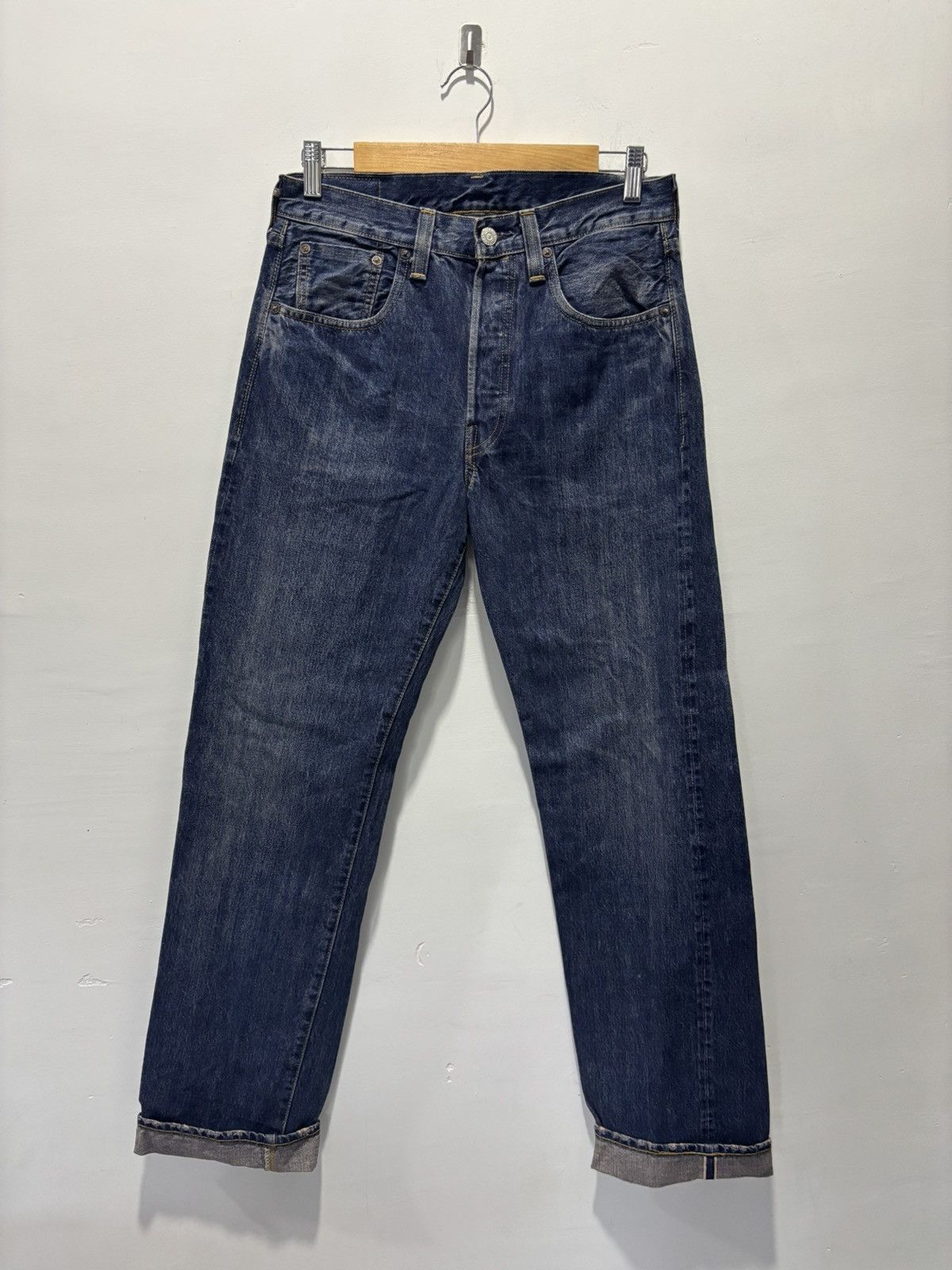 Levi's Levis 501XX Big E Selvedge Jeans Size US 30 / EU 46 - 1 Thumbnail