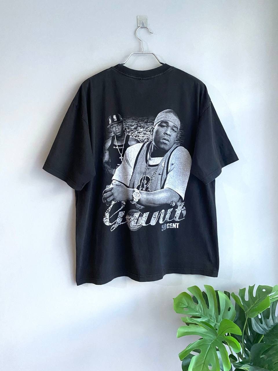 G-Unit 50 Cent Vintage Hip Hop Merch Rap T-Shirt Y2K Size XL