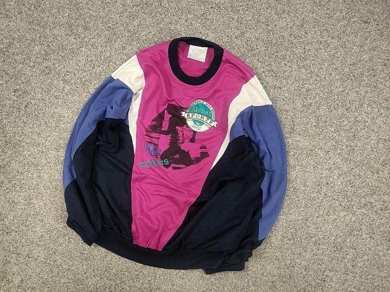 Adidas Vintage 90's Adidas Originals Worldwide Sports Sweatshirt Size US L / EU 52-54 / 3 - 4 Thumbnail