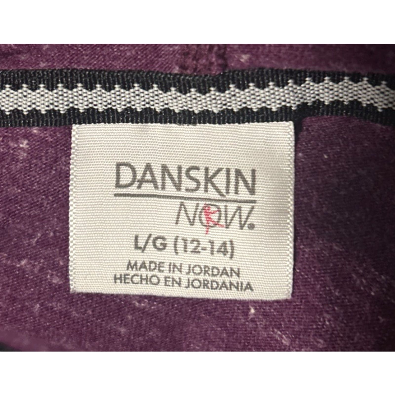 Vintage Danskin Hoodie Full Zip Lightweight Athleisure Purple L Women Regular Size Size L / US 10 / IT 46 - 3 Thumbnail