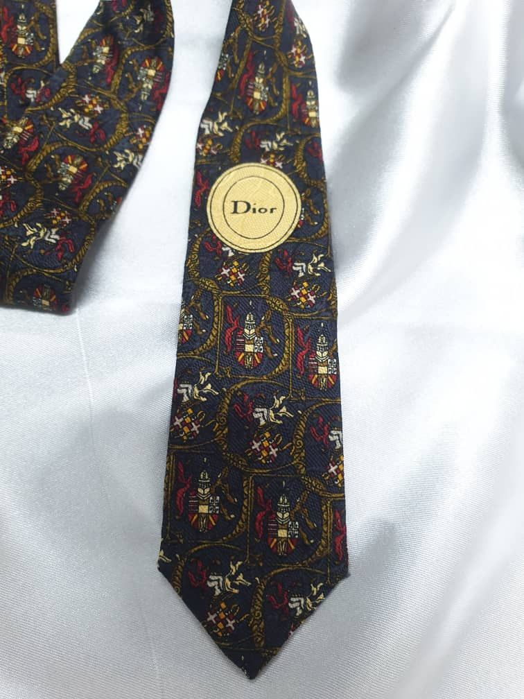 Christian Dior Monsieur Christian dior monsieur monogram tie Size ONE SIZE - 9 Thumbnail
