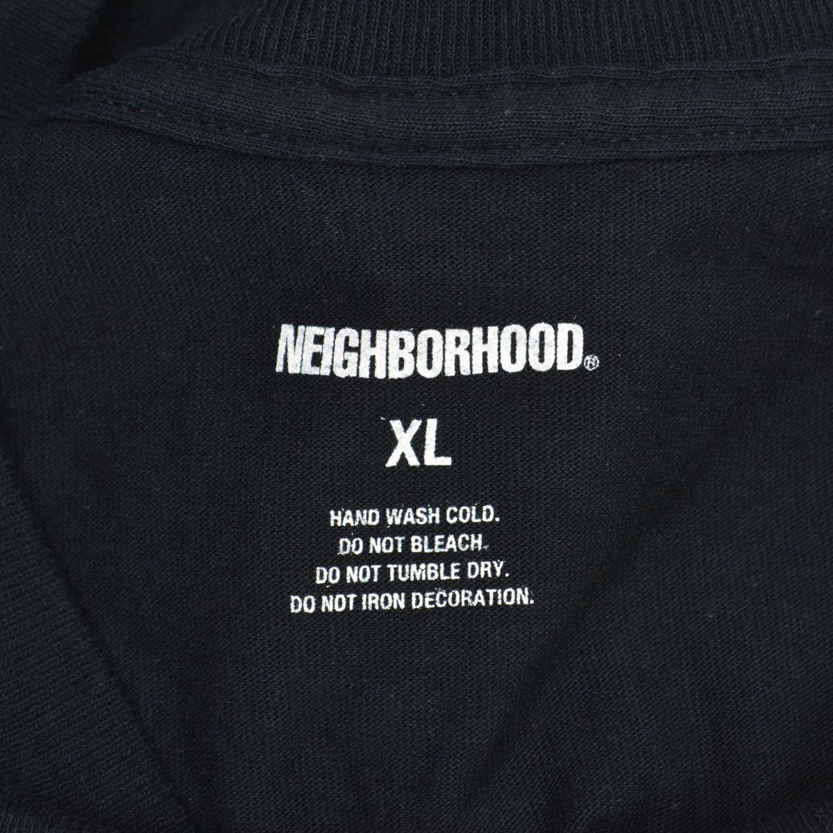 T-Shirts Short sleeve Logo Printed Crew Neck Cotton Black