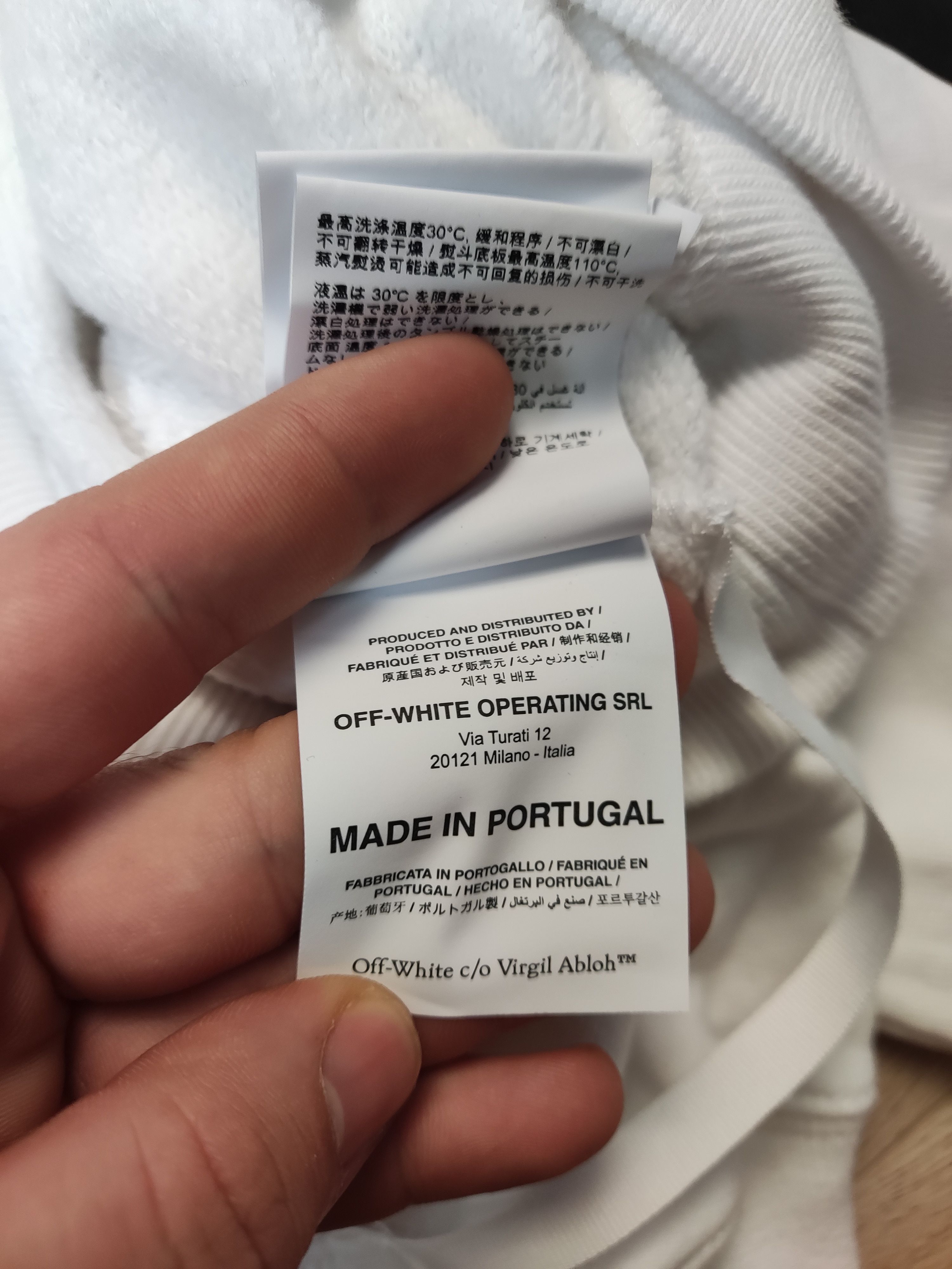 Off-White Off white Helvetica oversized hoodie diag arrow print stripe Size US XXL / EU 58 / 5 - 4 Thumbnail