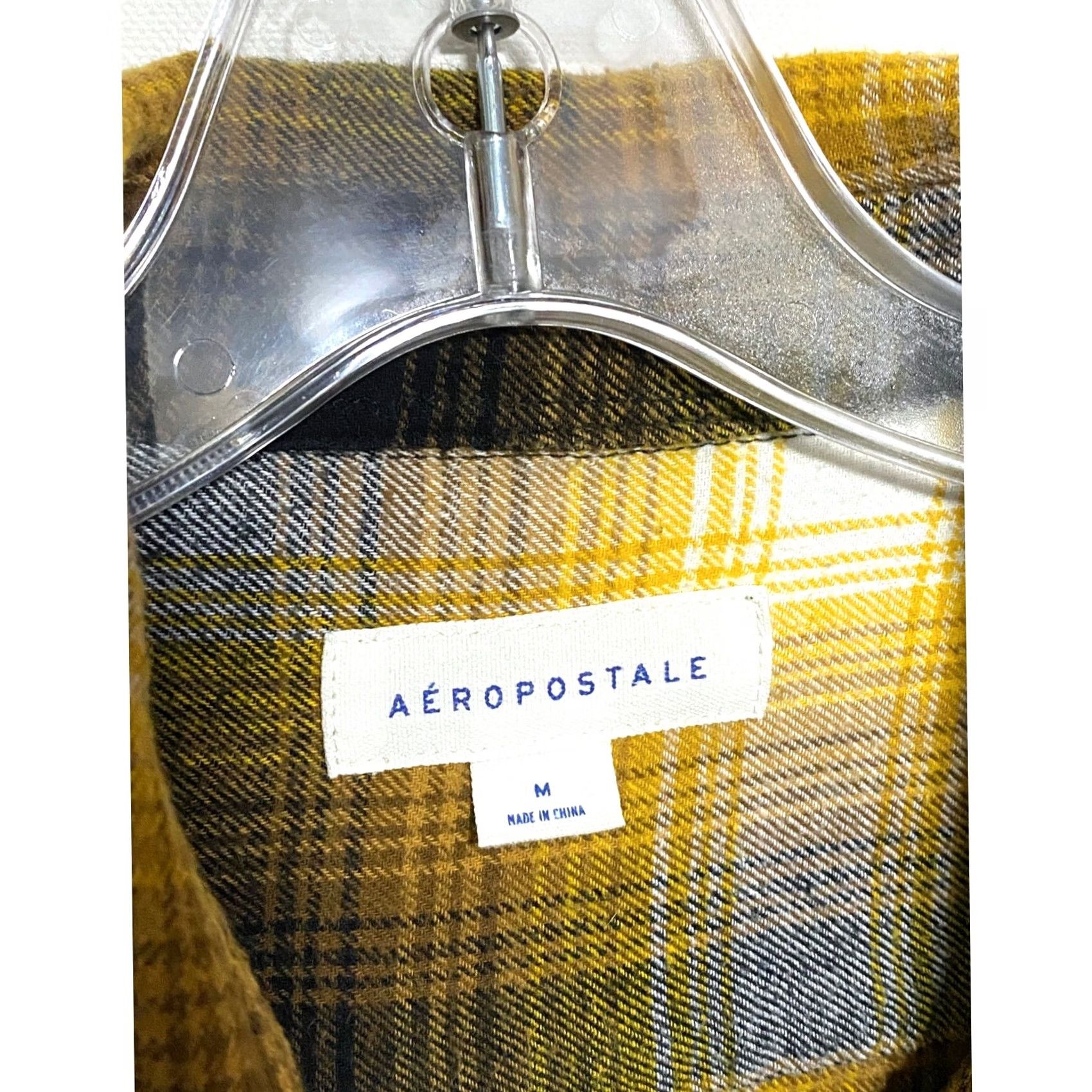 Vintage Aéropostale Plaid Button-Down Flannel Shirt Mens M Lumberjack Grunge Casual Shirt Size US M / EU 48-50 / 2 - 6 Thumbnail