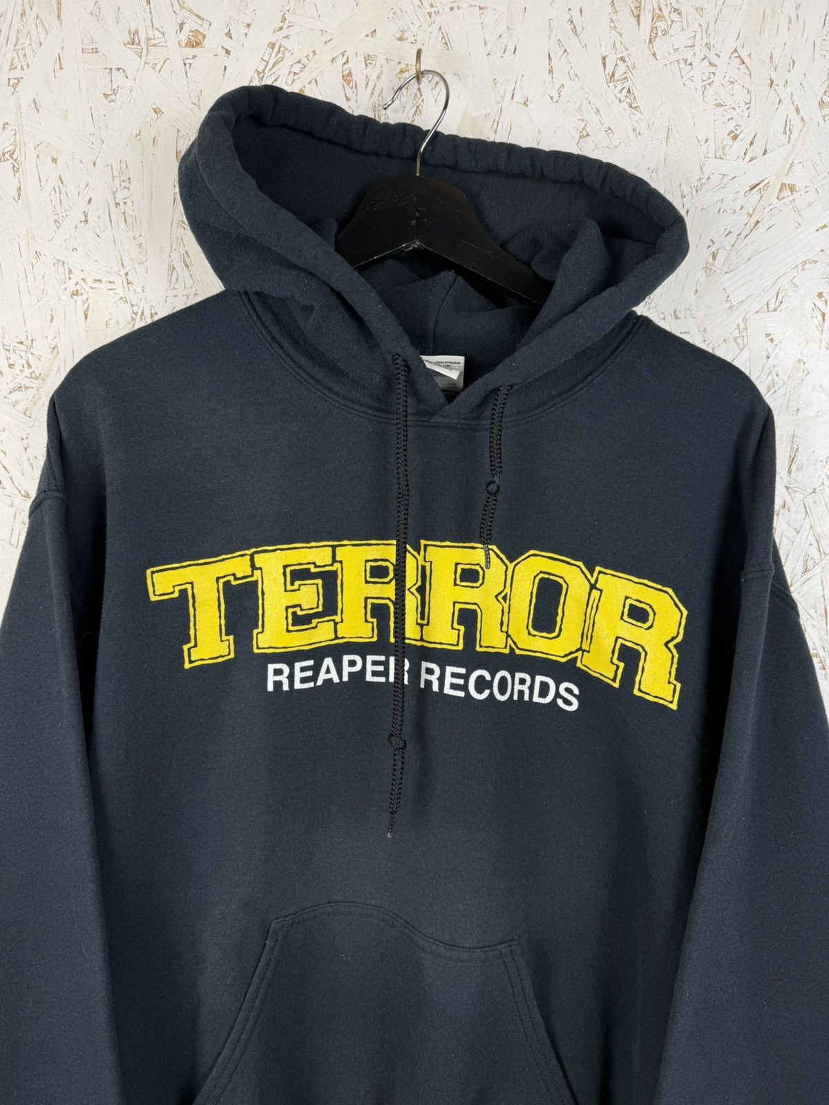 Band Tees Vintage Terror Reaper Records NYHC 2013 Hard Lessons Hoodie Size US M / EU 48-50 / 2 - 2 Thumbnail