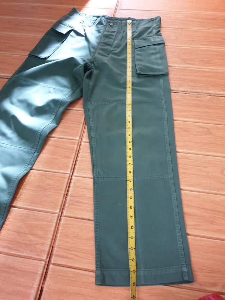 Japanese Brand Vintage Military green pant Size US 31 - 5 Thumbnail