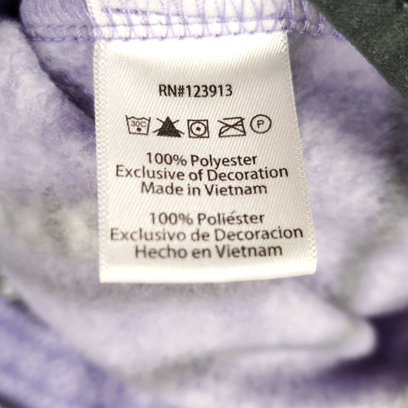 Vintage Womens JACHS Fleece Jacket 2XL Purple Geometric Stripe Cozy Snap Neck Casual Size XXL / US 16-18 / IT 52-54 - 6 Thumbnail