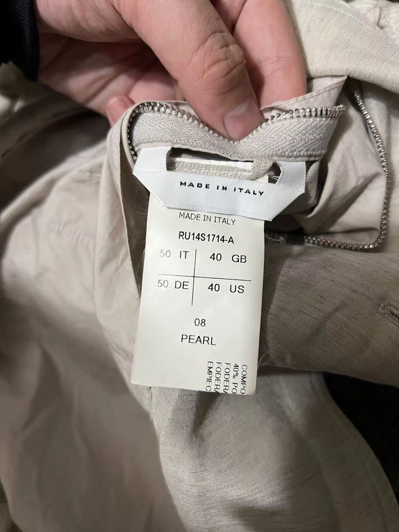 Rick Owens Rick Owens Rick Owens Silk and Linen Blazer-2507 Size US L / EU 52-54 / 3 - 8 Thumbnail