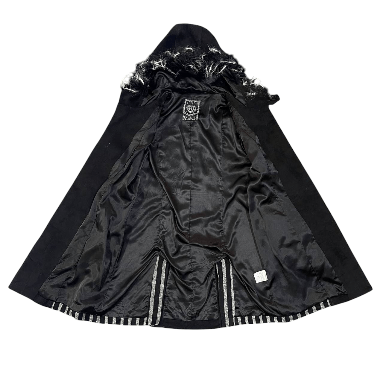 14th Addiction Vintage Algon Quins Fur Hooded Duffle Coat Size US S / EU 44-46 / 1 - 7 Thumbnail