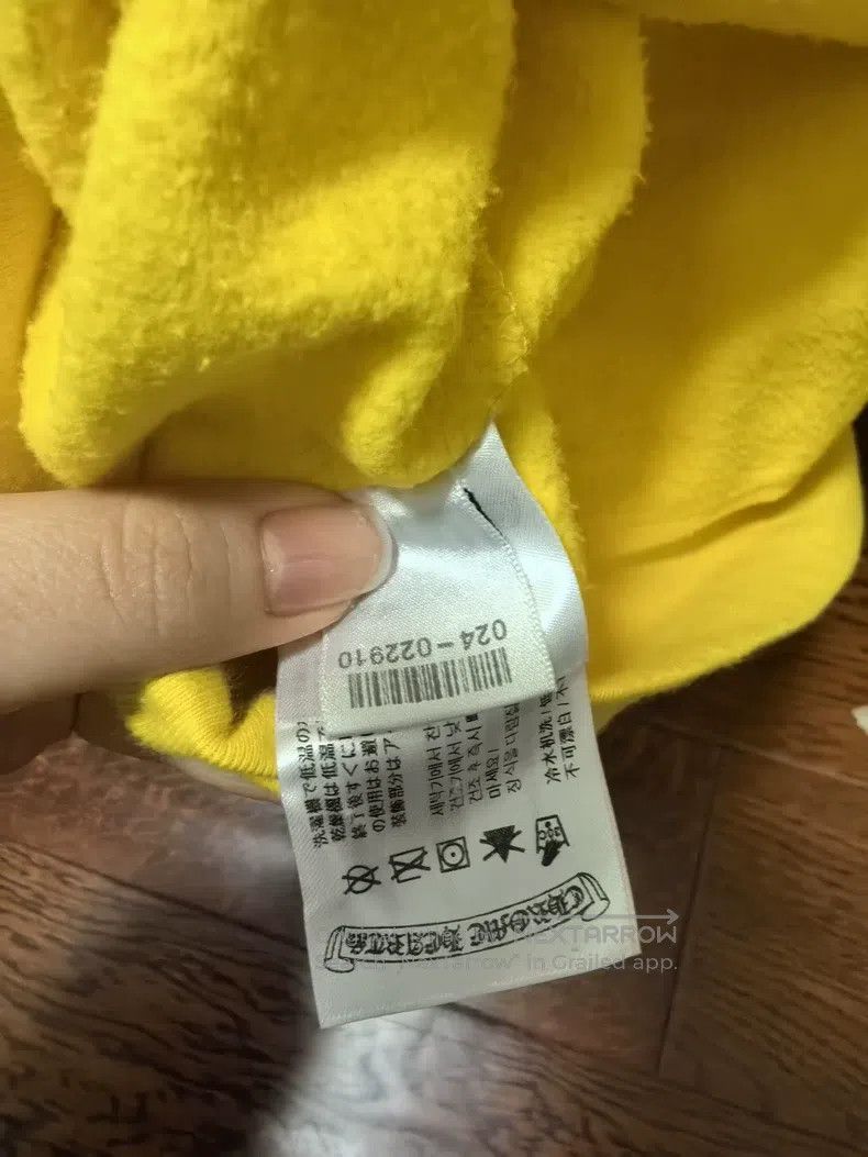 Chrome Hearts CHROME HEARTS Size L Yellow hooded sweater Size US L / EU 52-54 / 3 - 3 Thumbnail