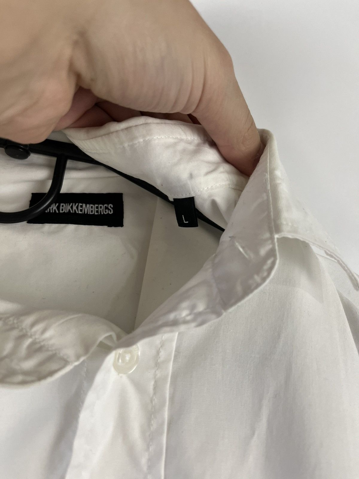 Dirk Bikkembergs Dirk Bikkembergs Luxury Classic Cotton Shirt Button Up Size US L / EU 52-54 / 3 - 9 Thumbnail