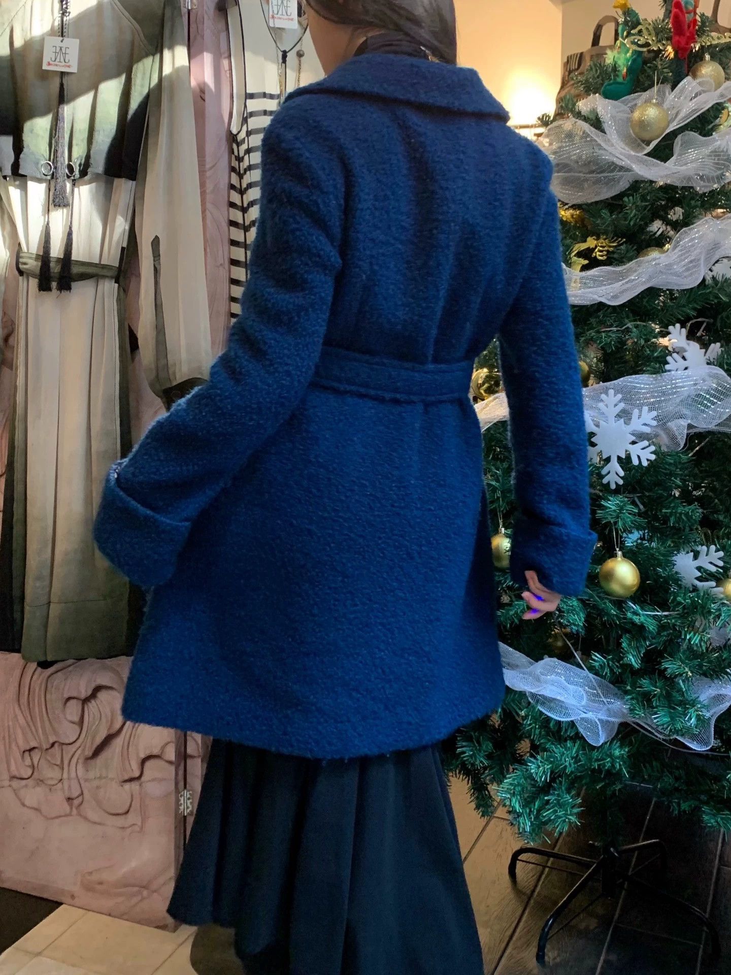 Other Jocomomola Royal Blue Wool Coat Size 40 Size S / US 4 / IT 40 - 4 Thumbnail