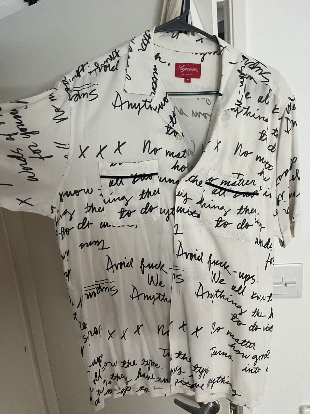 Supreme Supreme Burroughs Advice Button Up Shirt Size US M / EU 48-50 / 2 - 1 Thumbnail