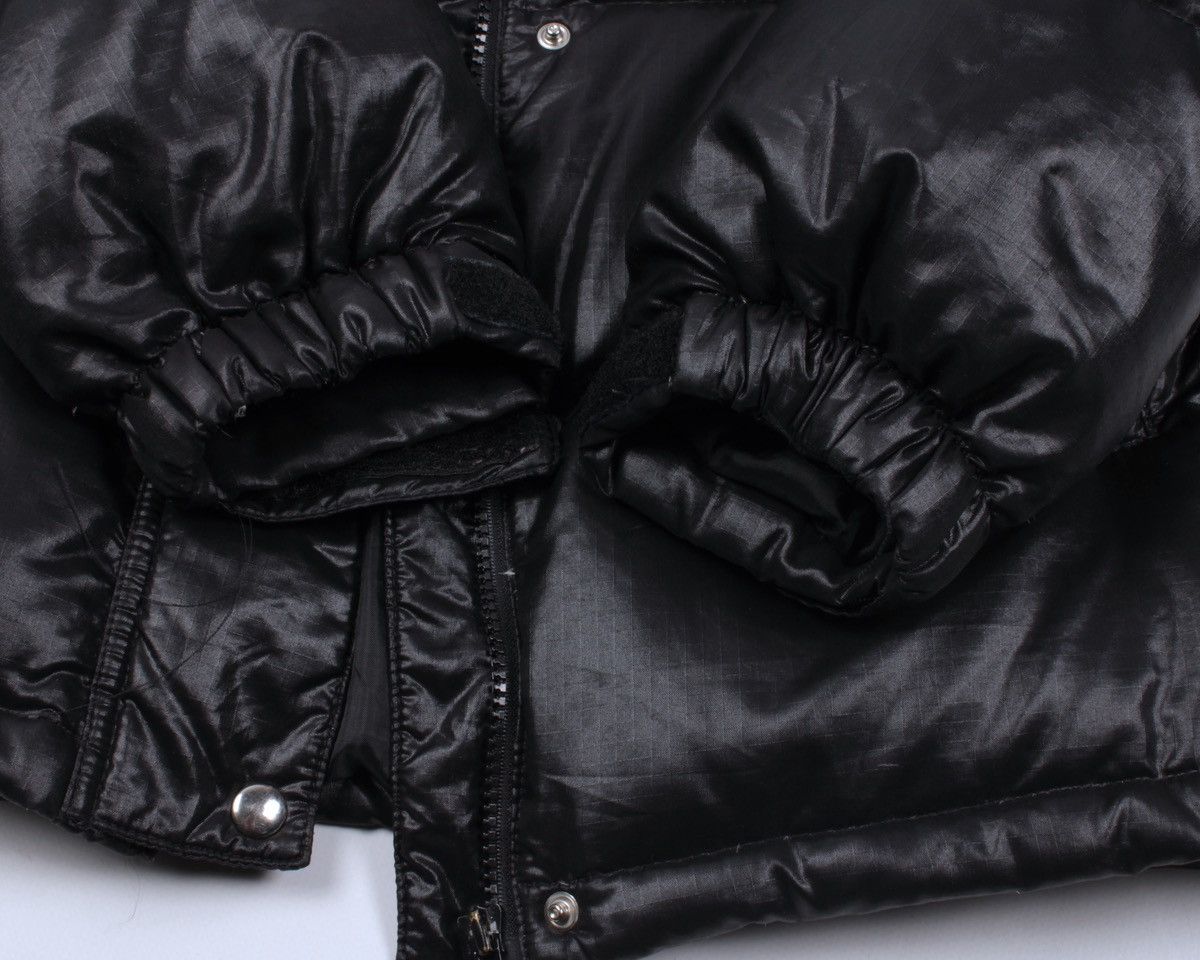 Vintage GOLDS GYM Down Black Puffer Jacket Size M / US 6-8 / IT 42-44 - 12 Thumbnail