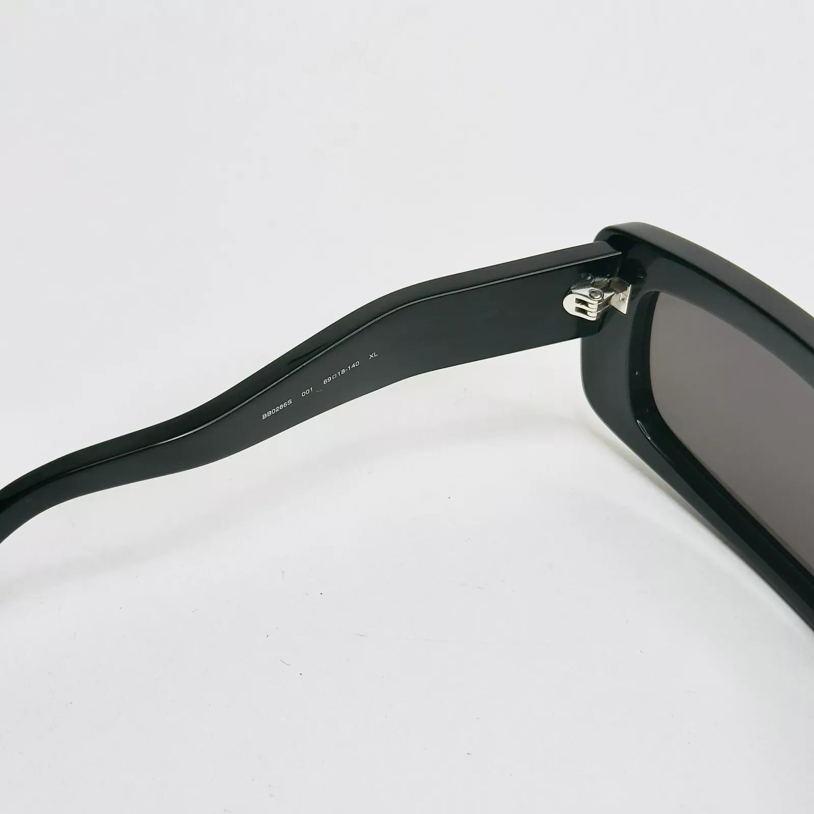 Balenciaga BALENCIAGA HAMPTONS SQUARE 0286 Black Fashion BB0286S 001 Size ONE SIZE - 4 Thumbnail