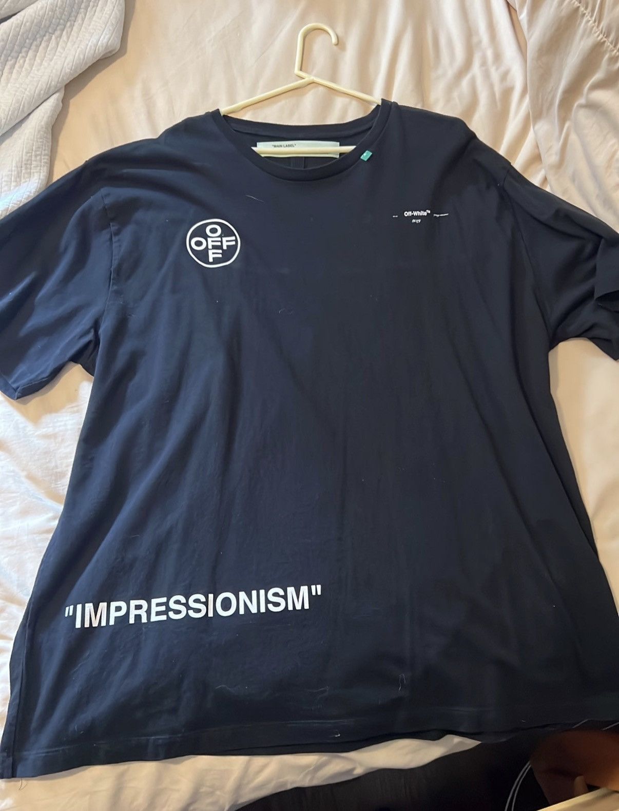 Off-White Men’s Off White Impressionism T-Shirt Size US XL / EU 56 / 4 - 1 Thumbnail