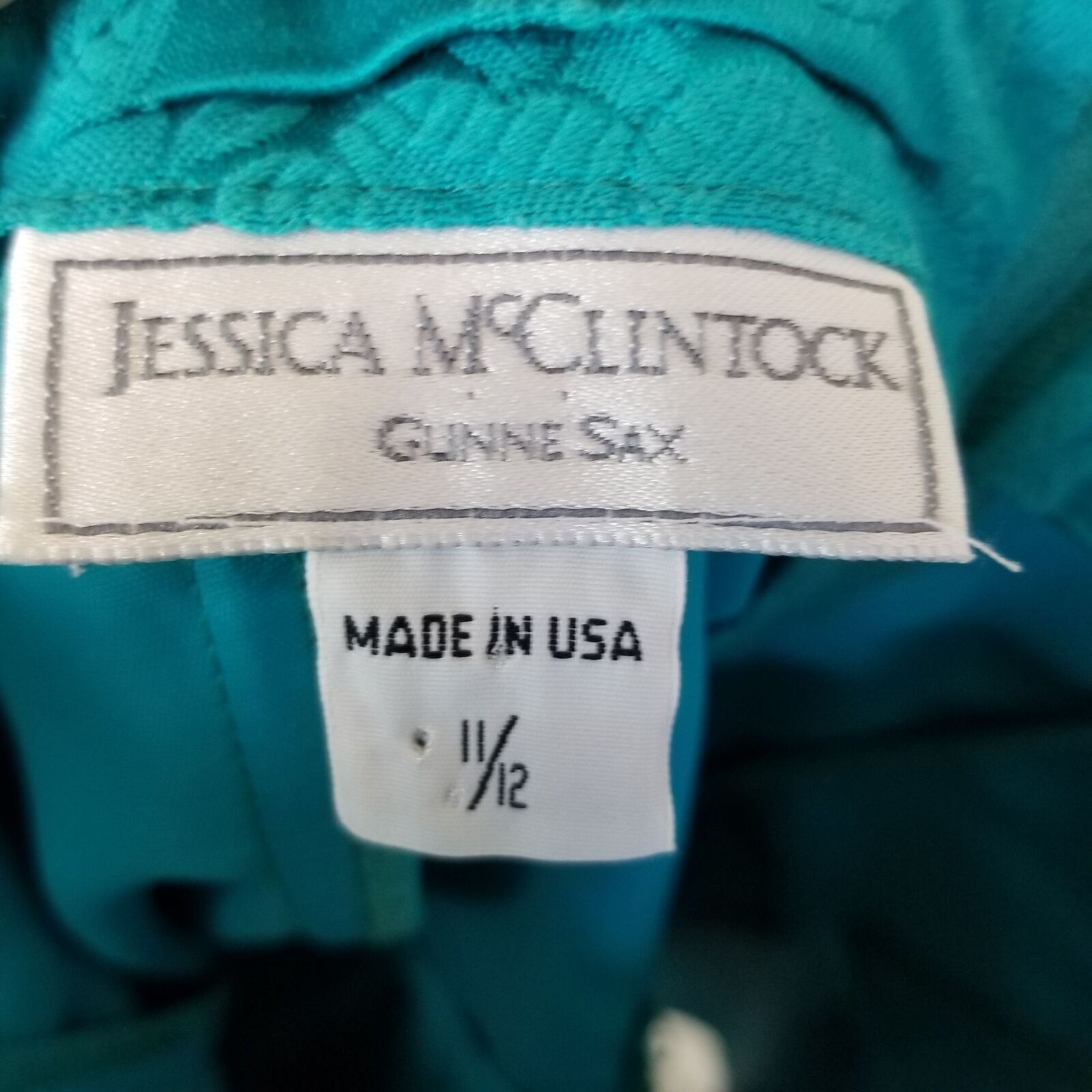 Jessica McClintock Vintage Jessica McClintock Gunne Sax Strapless Dress 11/12 Size XL / US 12-14 / IT 48-50 - 5 Thumbnail