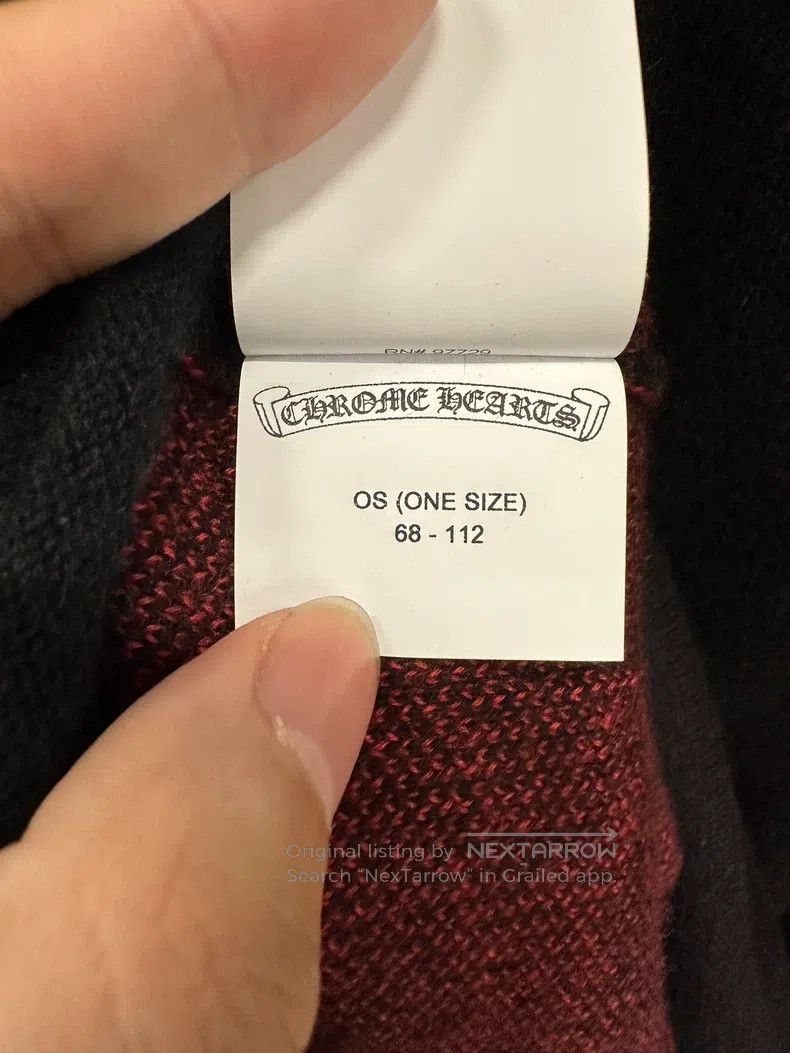 Chrome Hearts CHROME HEARTS Size os Red patent leather three cross skin r Size US S / EU 44-46 / 1 - 6 Thumbnail