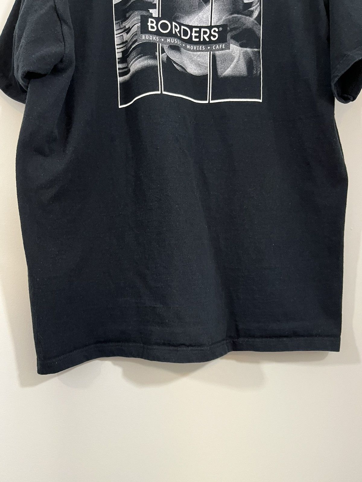 Vintage Borders New York Faded Black NYC Tee Size US L / EU 52-54 / 3 - 10 Thumbnail