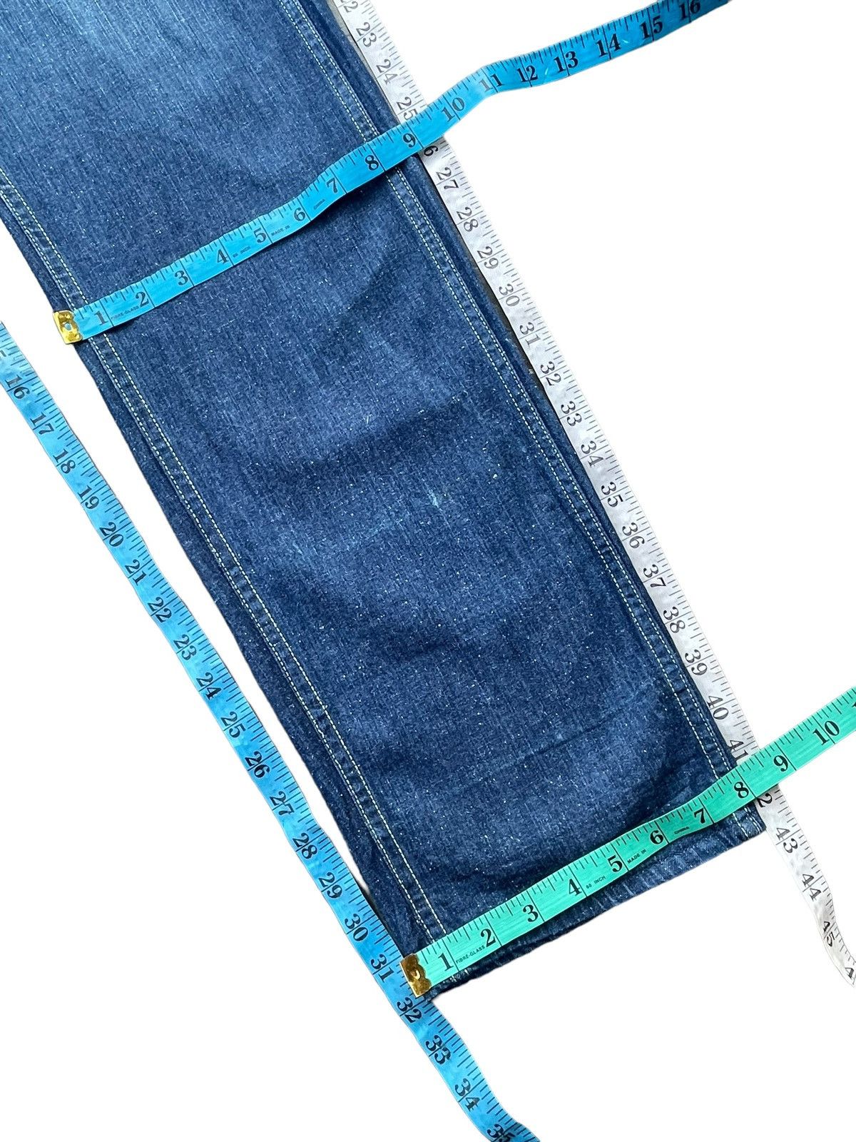 GU × Japanese Brand GU Baker Pant Denim Size US 33 - 17 Thumbnail