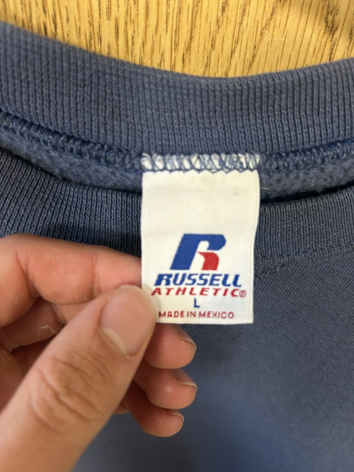 Russell Athletic × Vintage Vintage Russel crewneck sweatshirt Size US L / EU 52-54 / 3 - 3 Thumbnail