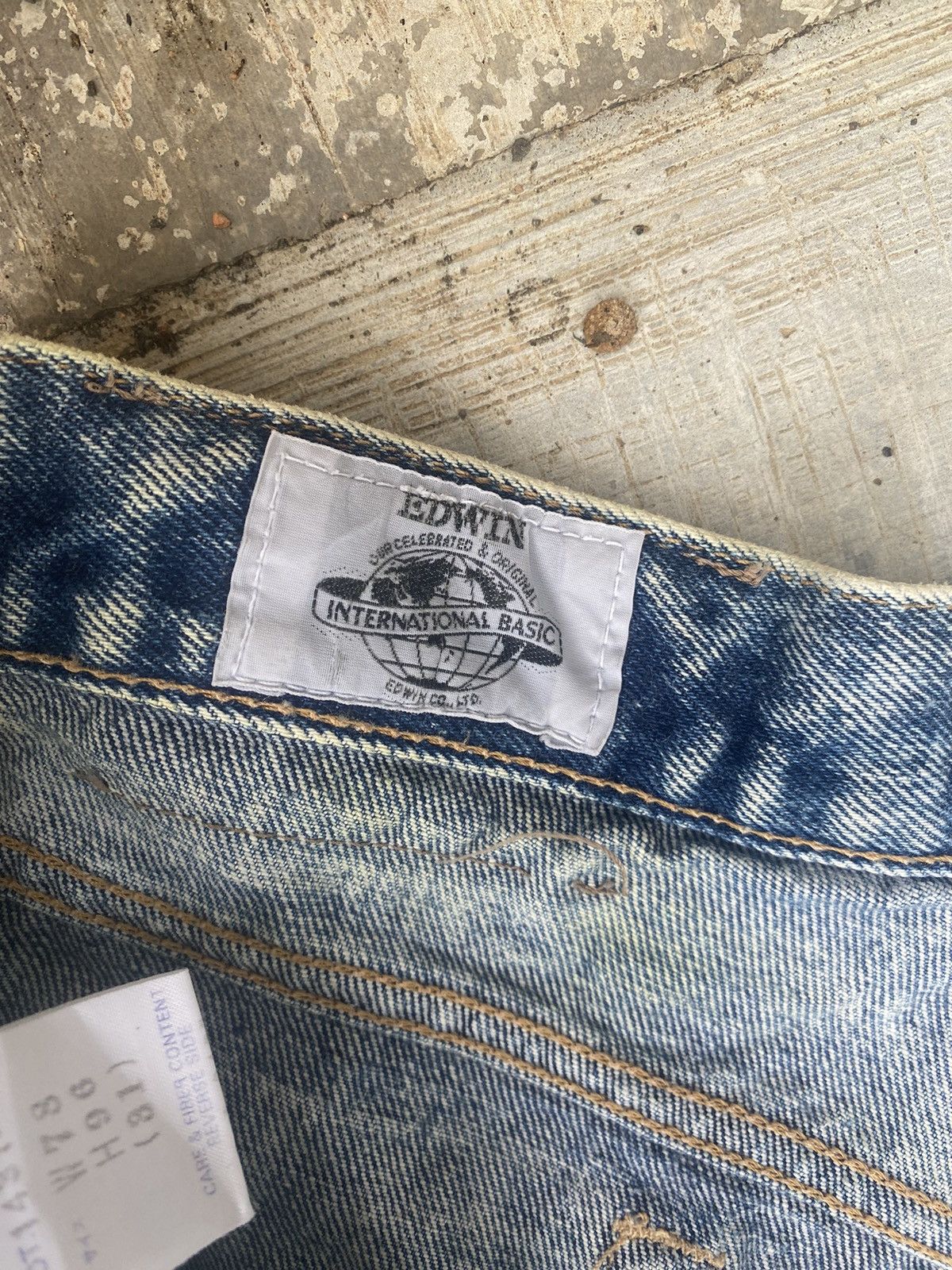Edwin Vintage Edwin Lot 1431-96 Asid Wash Custom Shorts Size US 28 / EU 44 - 11 Thumbnail
