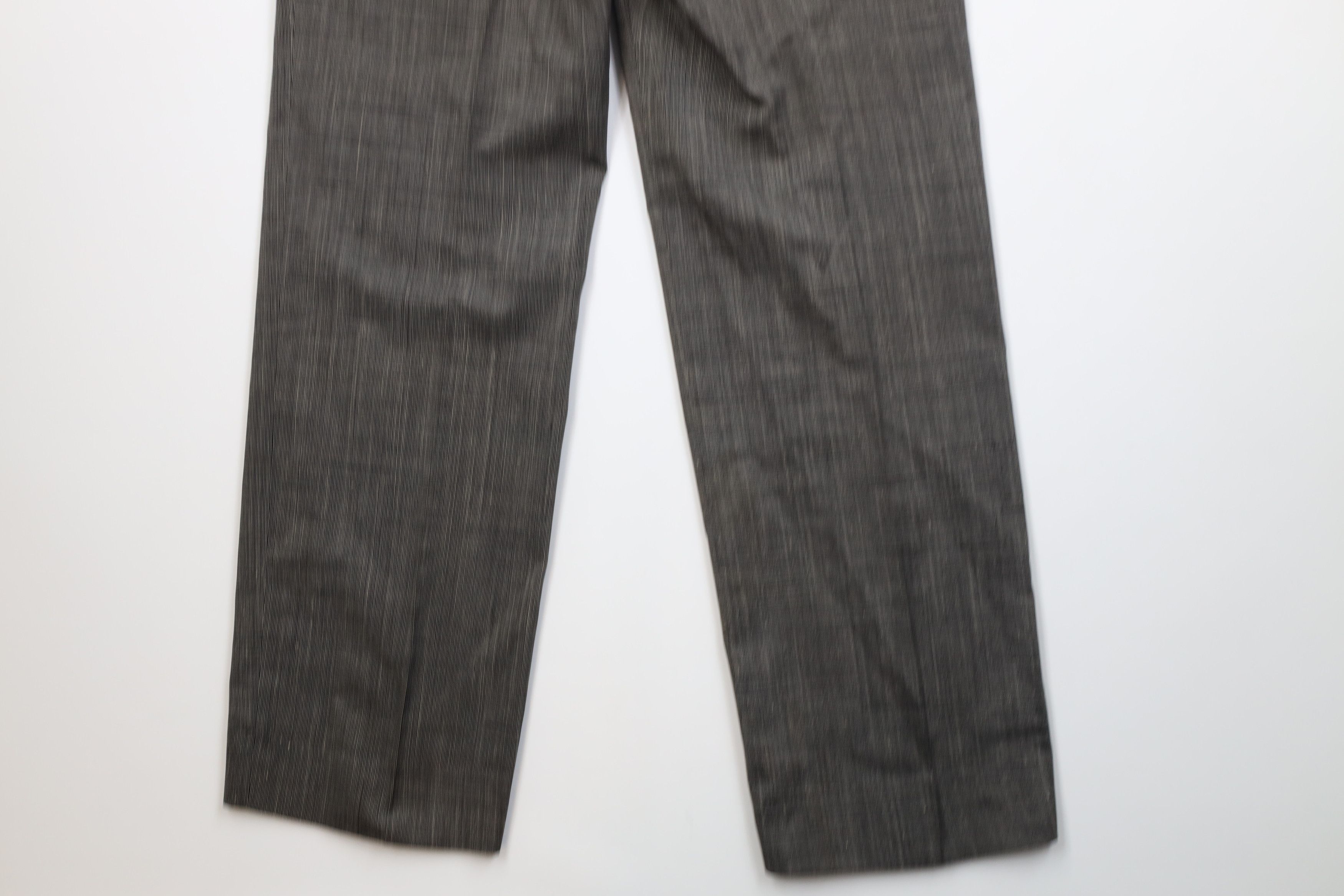 Vintage Vintage 60s Rockabilly Wool Blend Knit Wide Leg Chino Pants Size US 32 / EU 48 - 13 Thumbnail