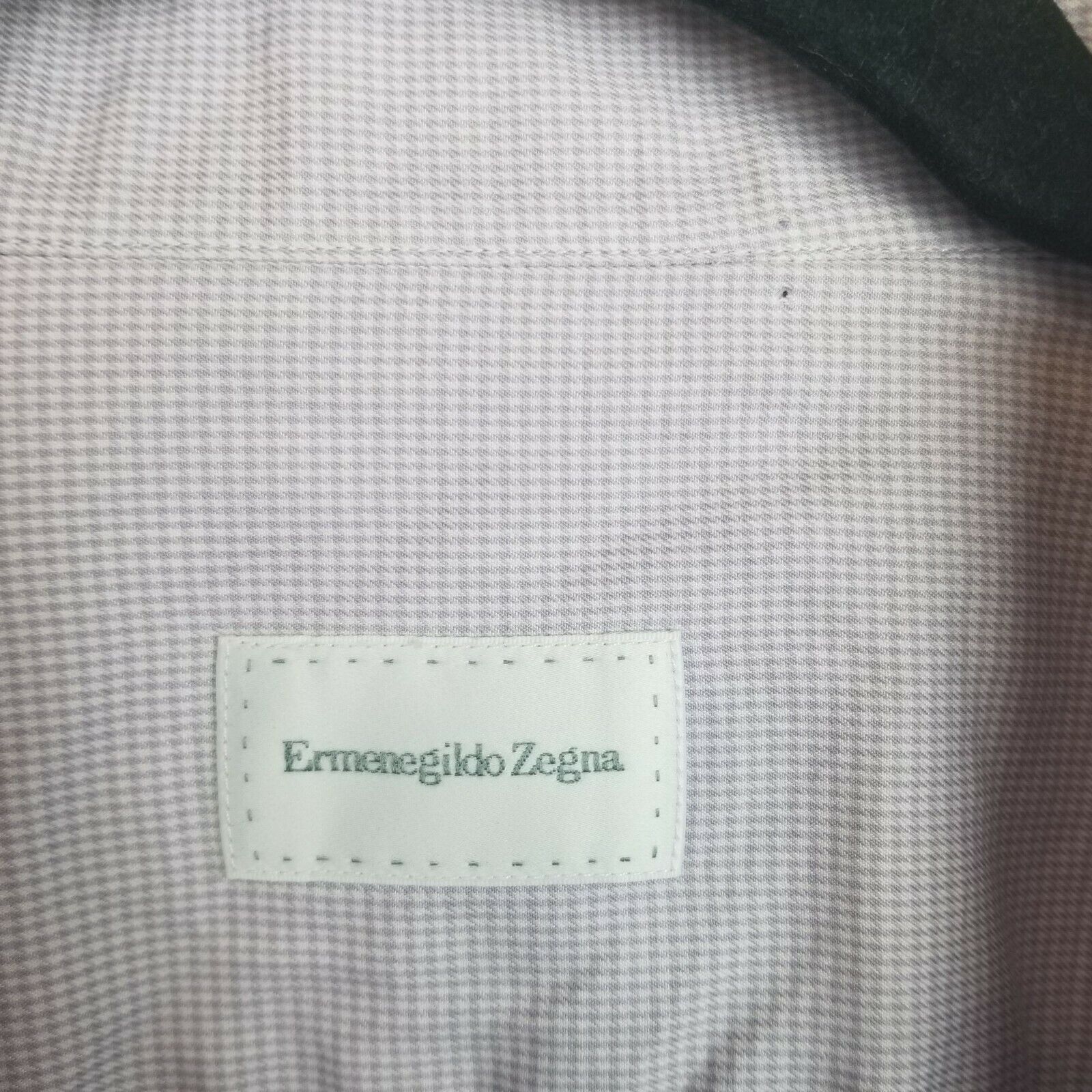 Ermenegildo Zegna Ermenegildo Zegna Mens Dress Shirt Sze 42R Boardroom Luxury Size US L / EU 52-54 / 3 - 4 Thumbnail