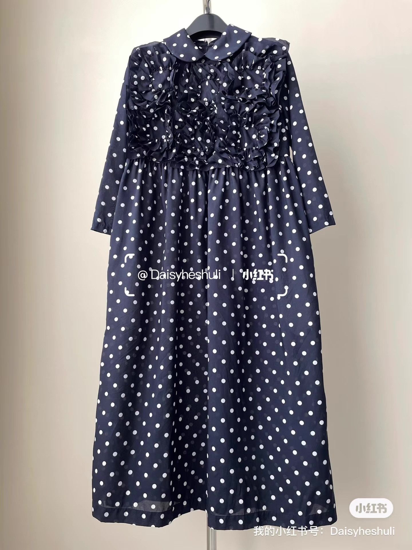 Comme des Garcons Comme des Garçons CDG Girl Polka Dot Ruffle Dress, Ｑ24 Size S / US 4 / IT 40 - 1 Thumbnail