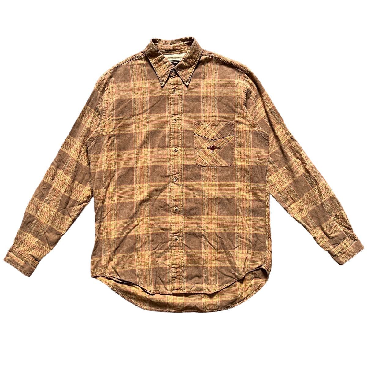 Vintage Vintage Marlboro Flannel Shirt Size US M / EU 48-50 / 2 - 1 Preview
