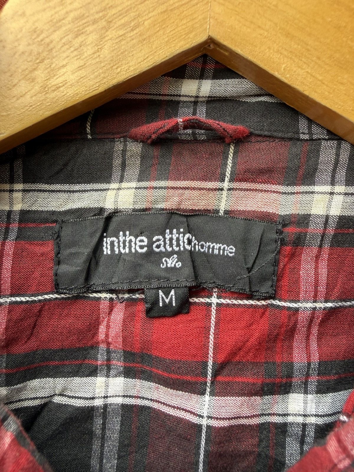 Japanese Brand In the attic homme flannel shirt Size US M / EU 48-50 / 2 - 6 Thumbnail