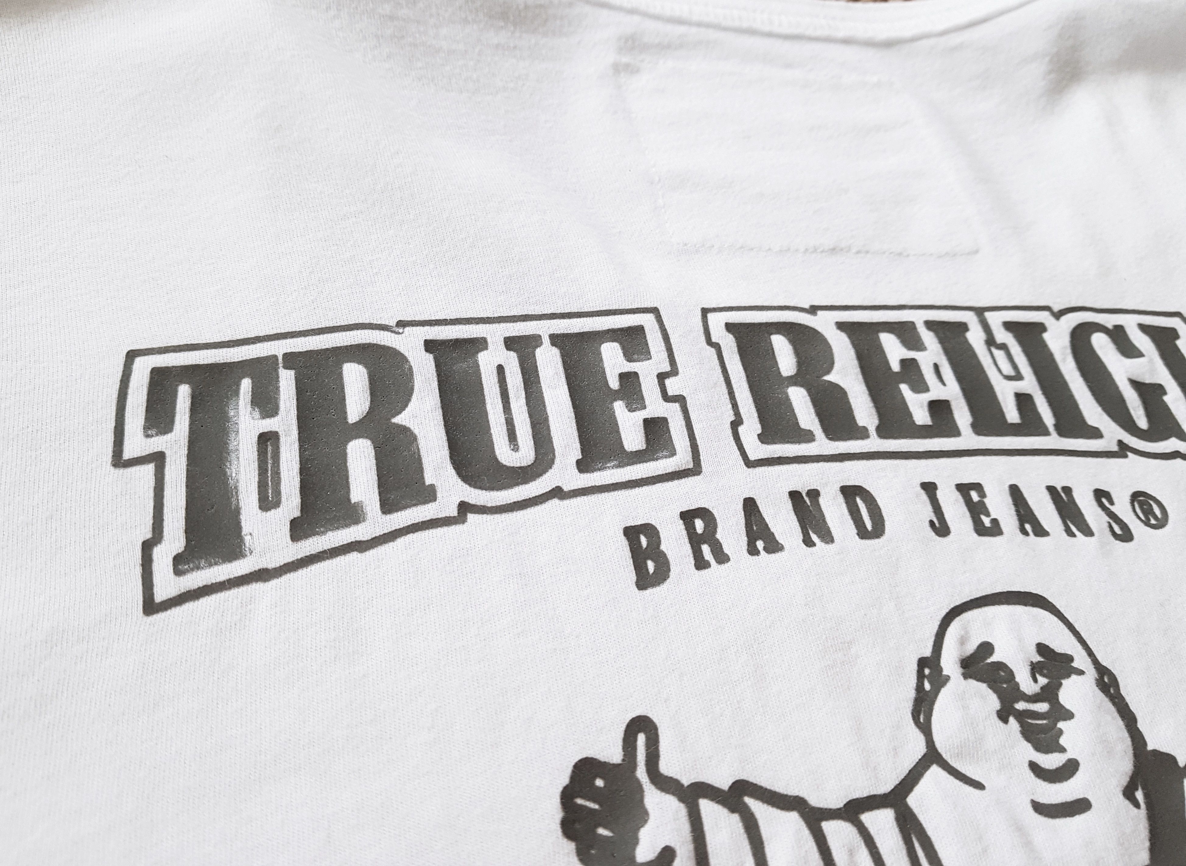 True Religion True Religion Big Logo Buddha Short Sleeve Tee T Shirt XXL Size US XXL / EU 58 / 5 - 5 Thumbnail