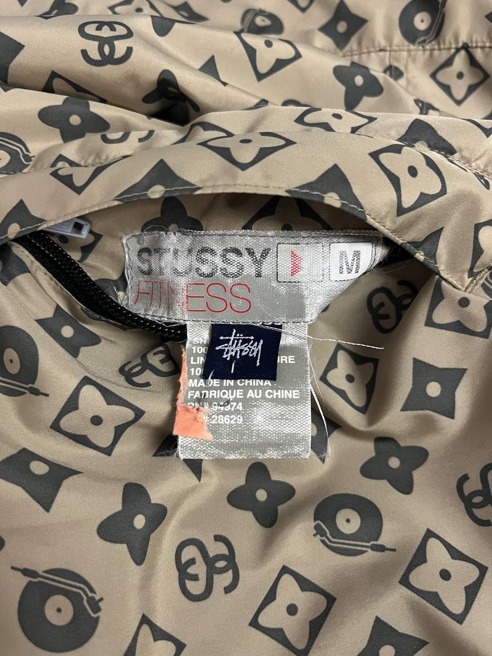 Stussy Stussy Monogram Reversible Jacket Vintage Rare Size US M / EU 48-50 / 2 - 14 Thumbnail