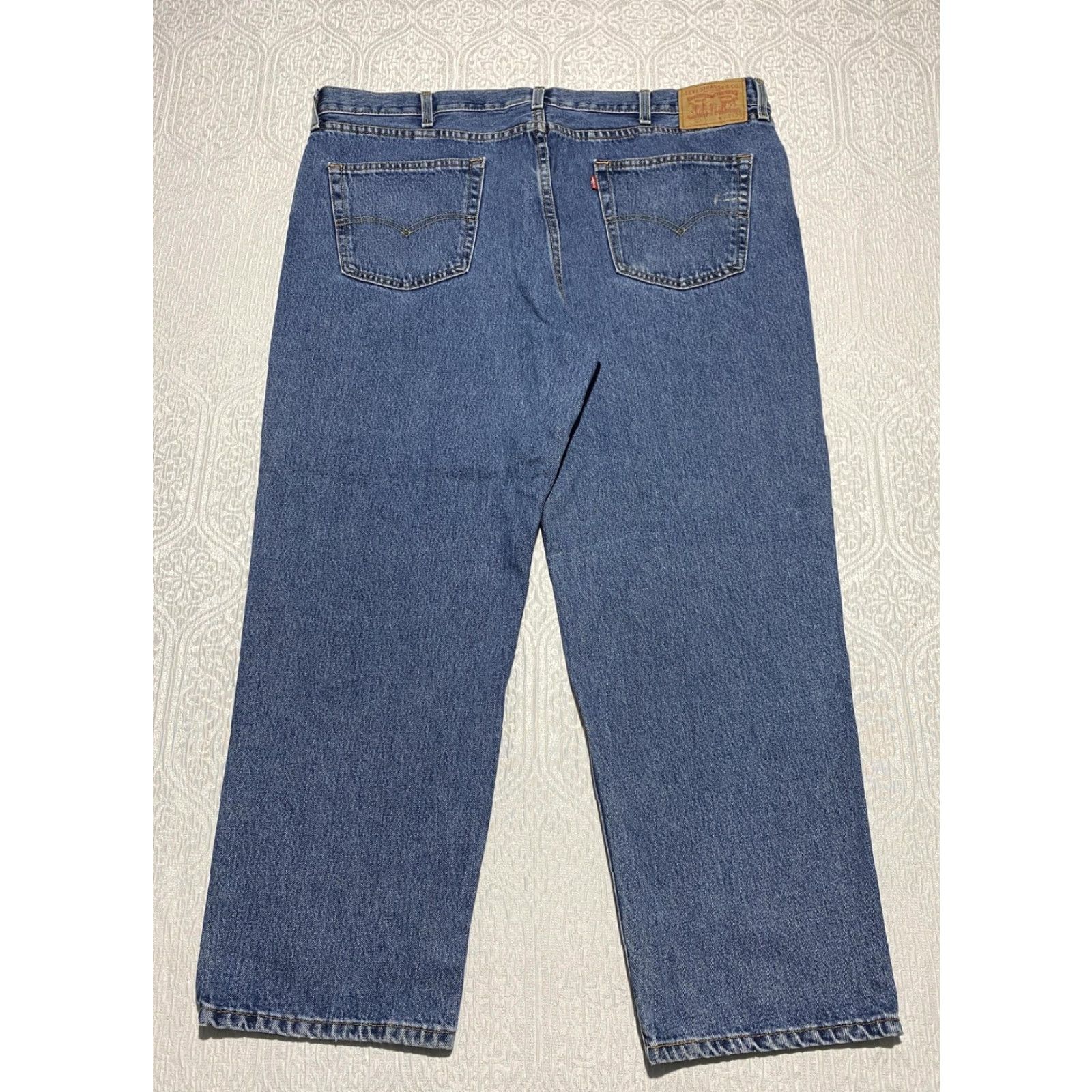 Levi's Levi's Jeans 42x29 Levis 550 Relaxed Fit Denim Blue Men Straight 5-Pocket Vintage? No (adjust) Size US 42 / EU 58 - 2 Thumbnail