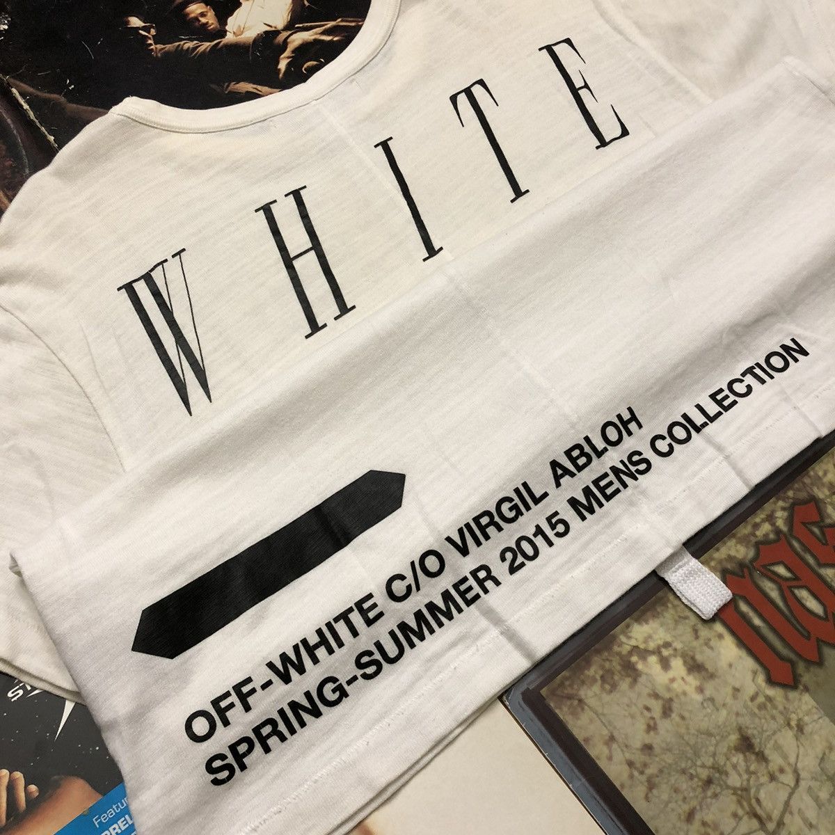Off-White × Virgil Abloh Off-White S/S 2015 “Moving Still” Virgil Abloh Graphic Tee Size US M / EU 48-50 / 2 - 5 Thumbnail