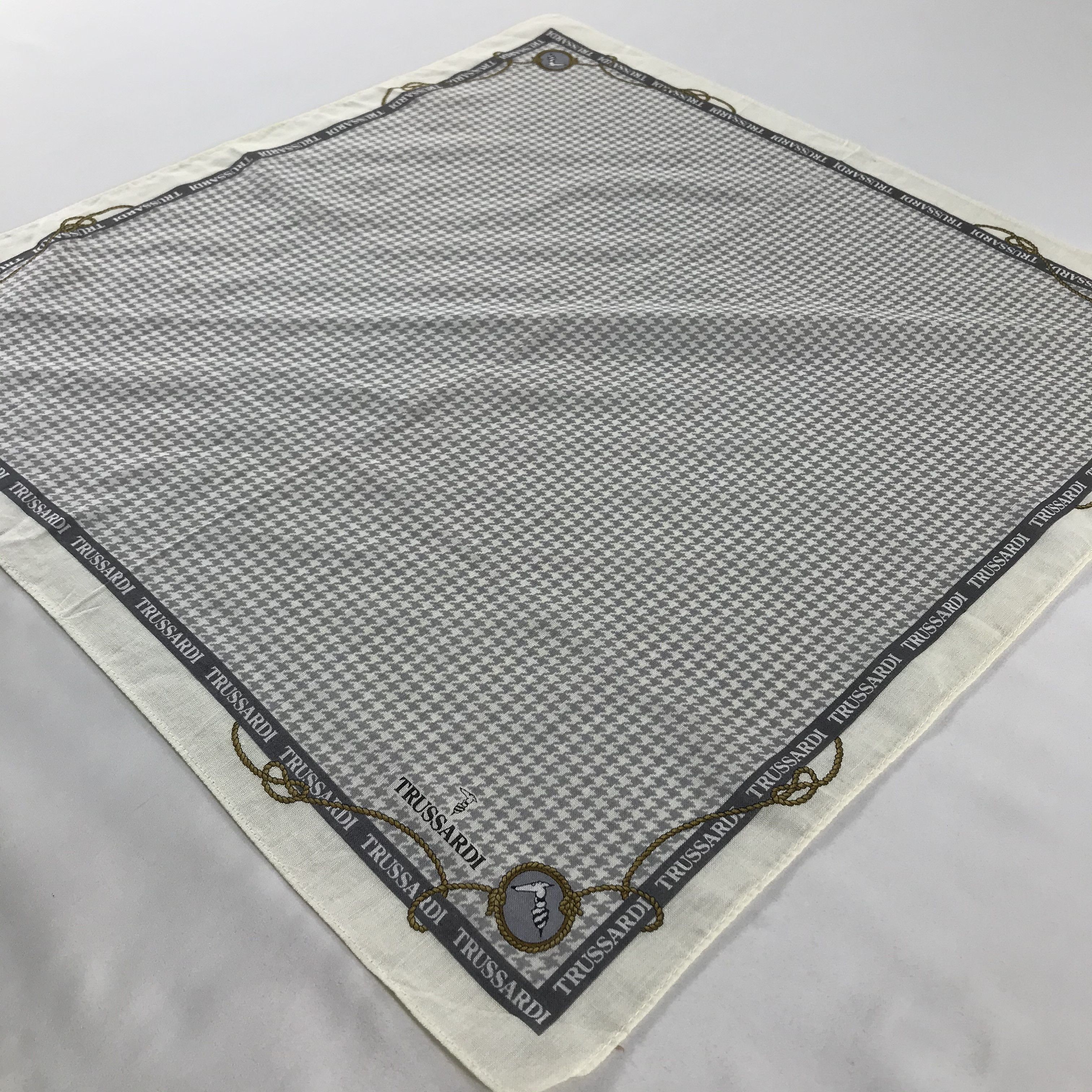 Trussardi × Vintage Trussardi Neckerchief / Bandana / Handkerchief Size ONE SIZE - 4 Thumbnail
