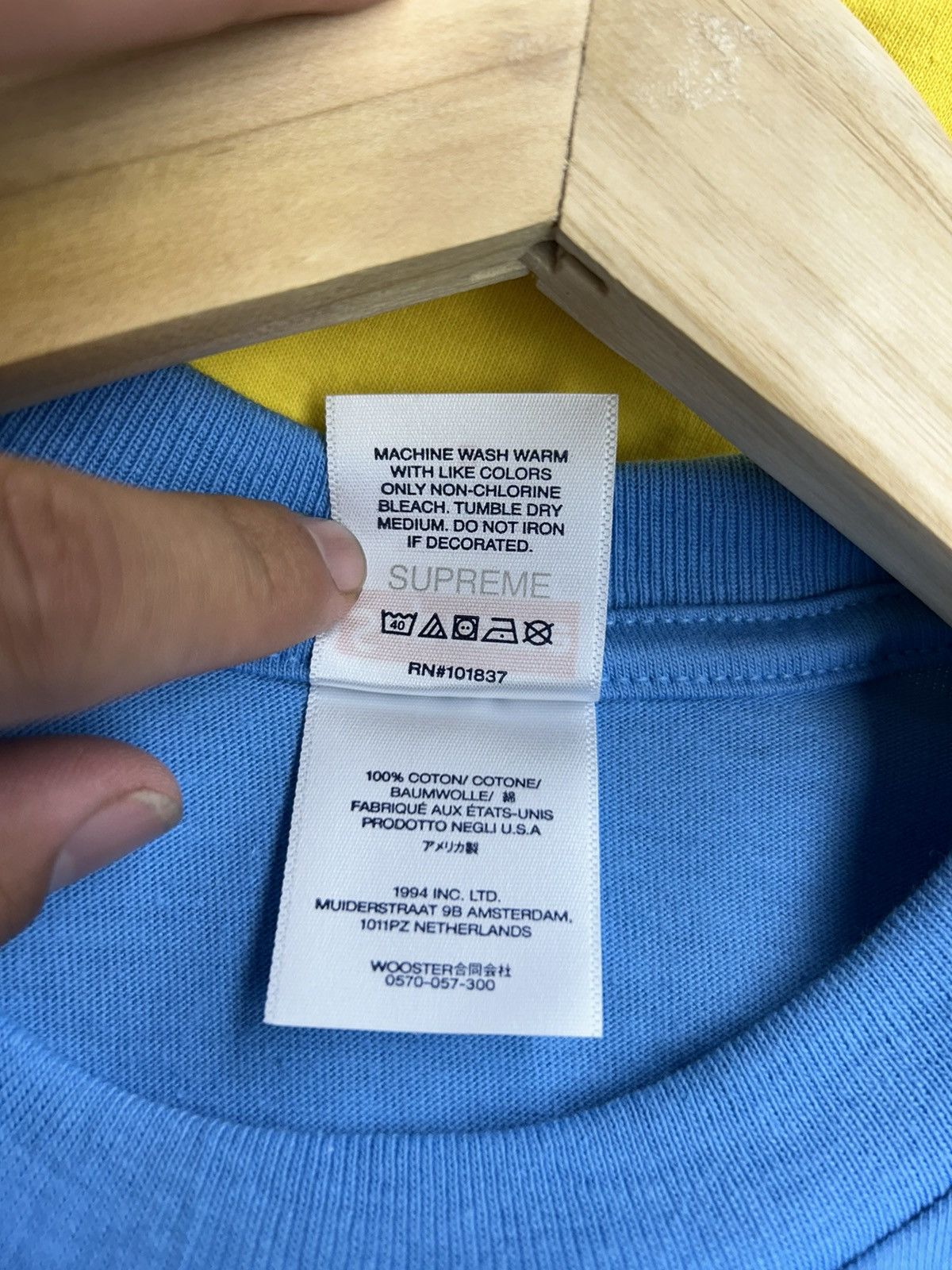 Supreme Supreme “Reverse” T-shirt Size US S / EU 44-46 / 1 - 5 Thumbnail