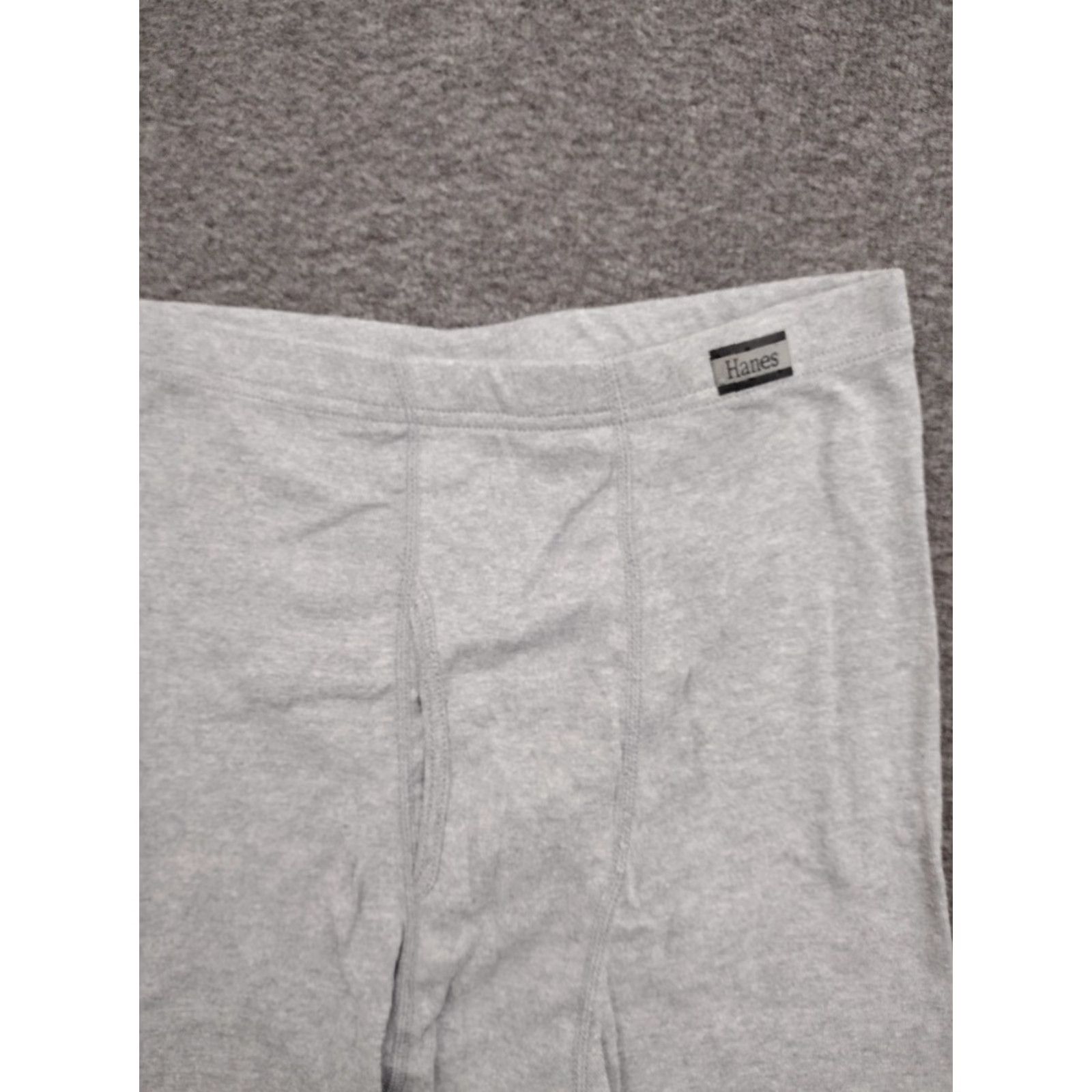 Hanes Hanes Mens Underwear 3-Pack Boxer Shorts Solid Blue/Grey Size S Shirt Mens Underwear 3-Pack Boxer Shorts Blue Grey S Tagless Size US 29 - 3 Thumbnail