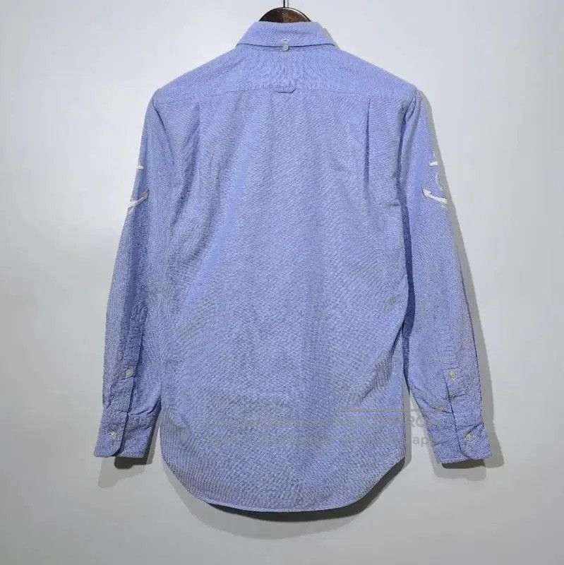 Thom Browne Thom Browne Blue Cotton Women's Shirt . Size M / US 6-8 / IT 42-44 - 2 Thumbnail