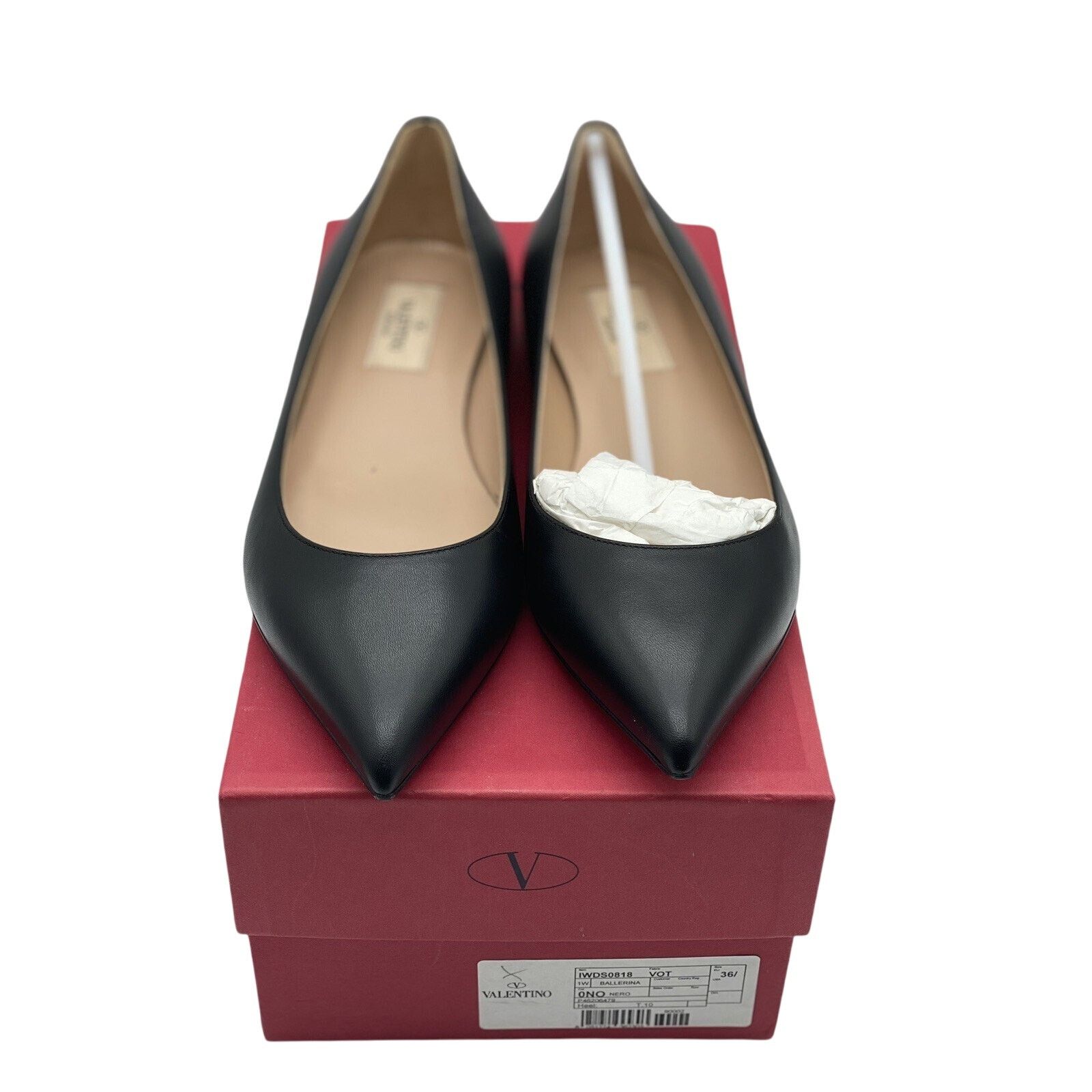 Valentino Valentino Garavani “One Rockstud” Ballet Flats Size 36 EU Size US 6 / IT 36 - 3 Thumbnail
