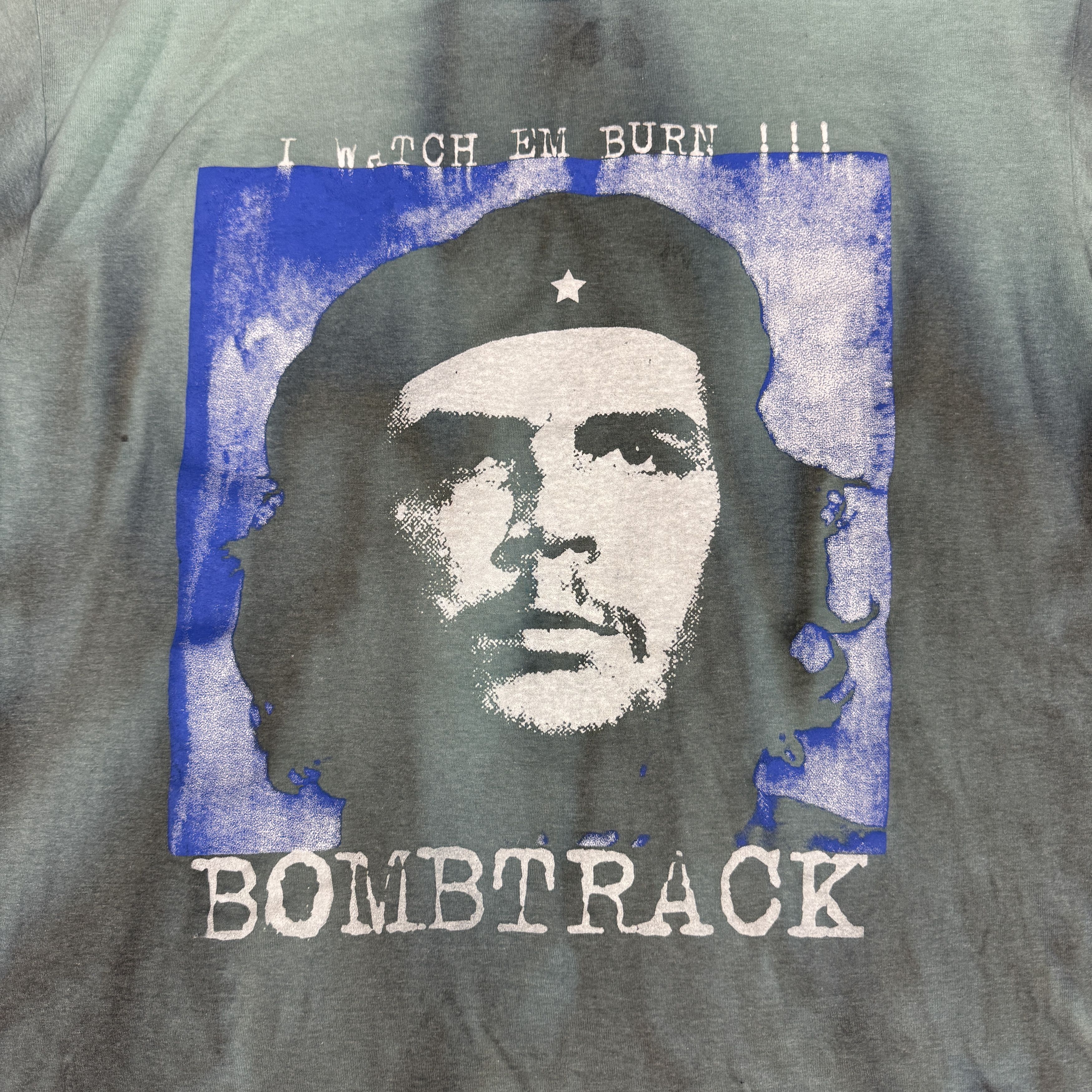 Band Tees Vintage 90s Rage Against The Machine "Bombtrack" Tee shirt Size US XL / EU 56 / 4 - 5 Thumbnail