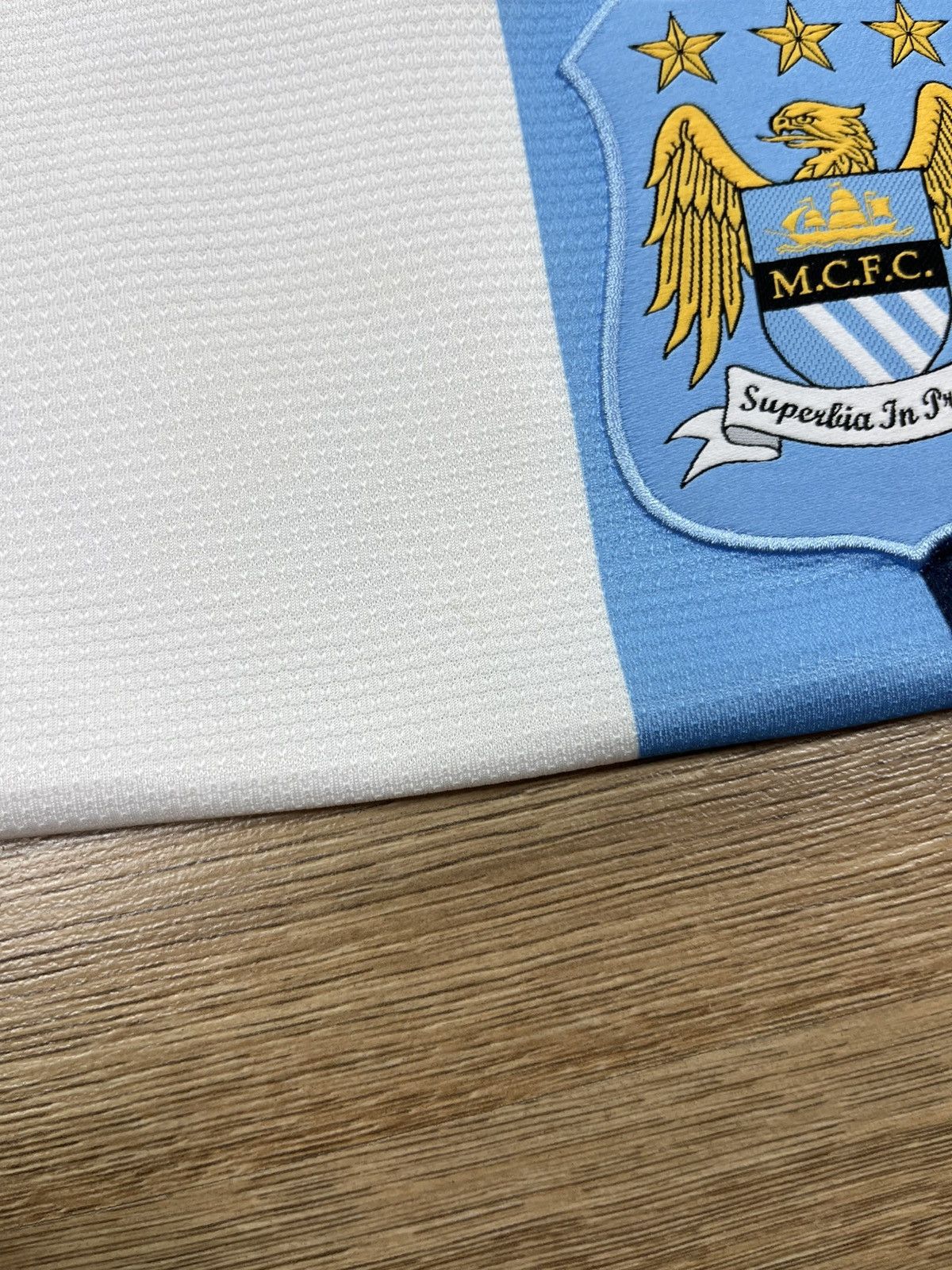 Nike Nike Manchester City 2013-14 Away Jersey Shirt White Etihad Size US M / EU 48-50 / 2 - 16 Thumbnail