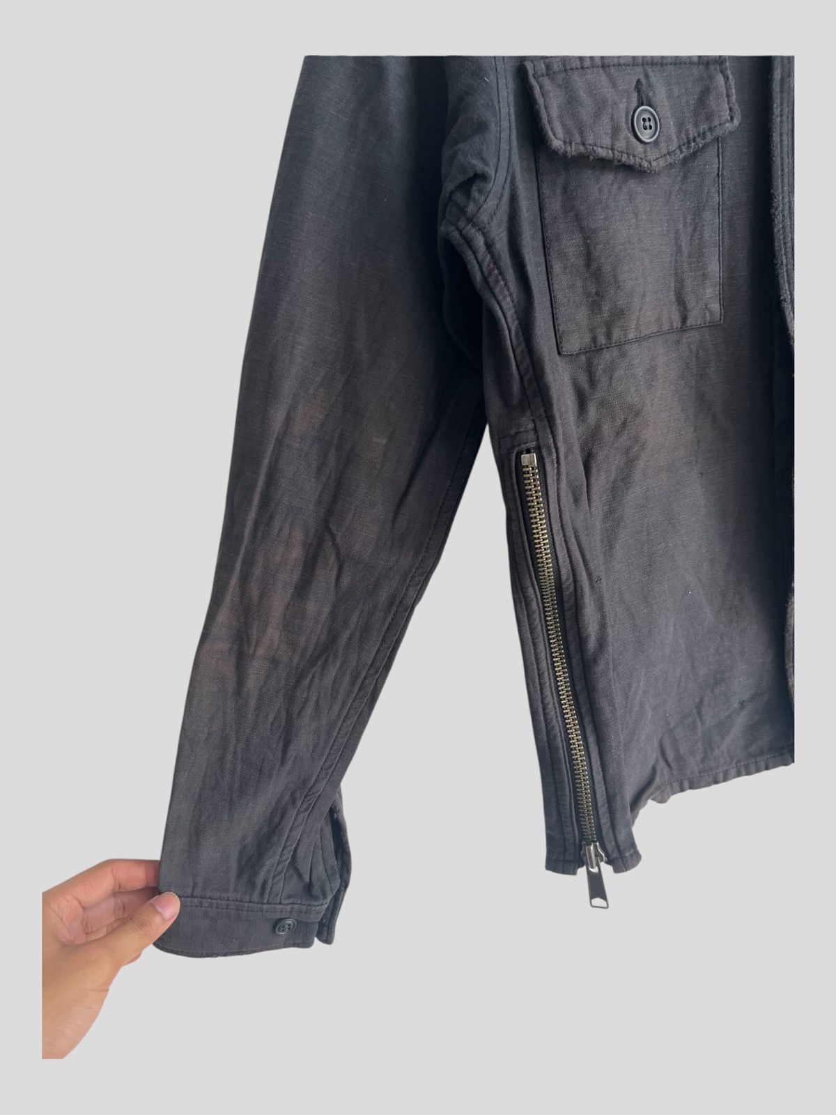 Christian Dada Christian Dada T-Rex Jurassic Herringbone Bondage Jacket Size US S / EU 44-46 / 1 - 7 Thumbnail