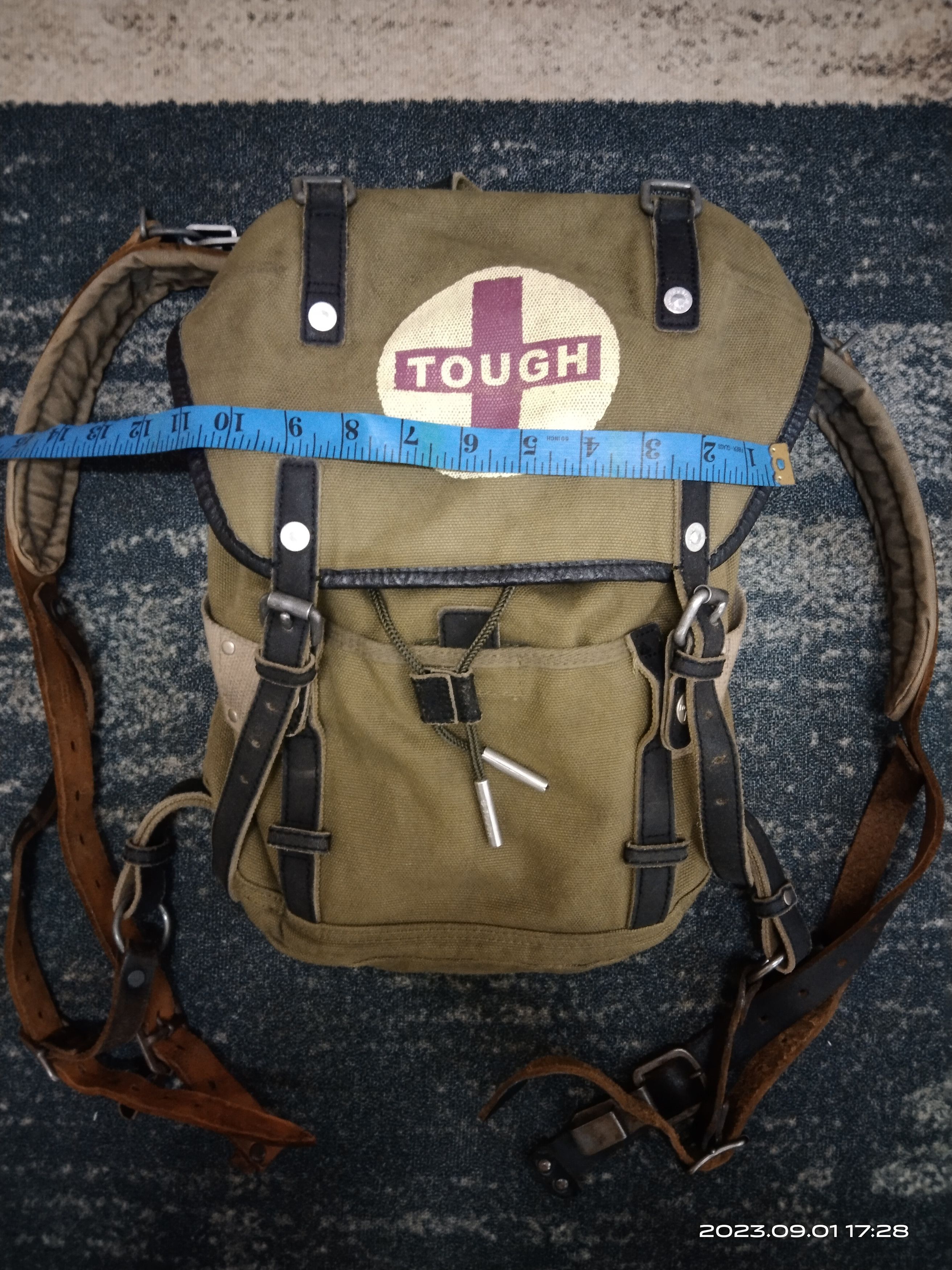 Vintage TOUCH MILITARY BAGPACK Size ONE SIZE - 11 Thumbnail