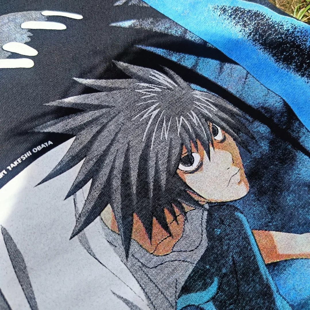 Anima × Rare × Vintage Death Note Anime Movie Y2K Bootleg tee | Grailed