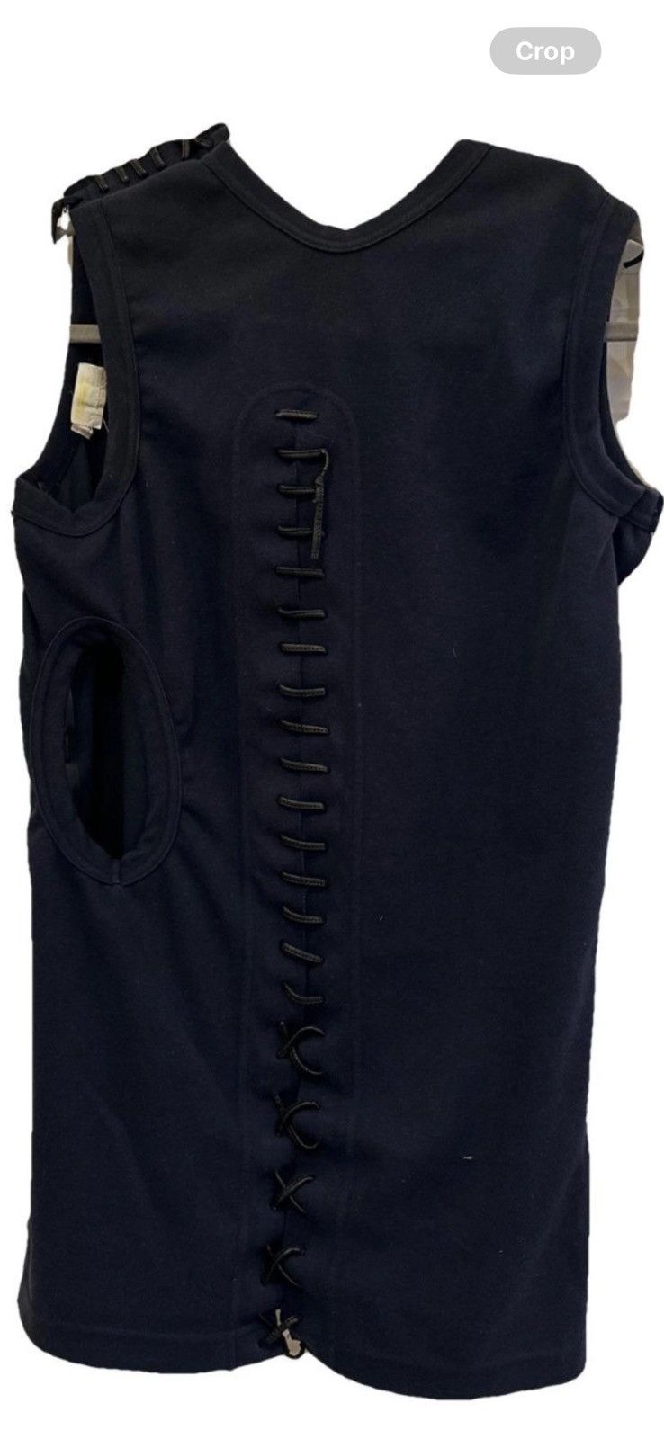 Comme des Garcons Comme de garçons asymmetrical cutout top Size S / US 4 / IT 40 - 1 Thumbnail