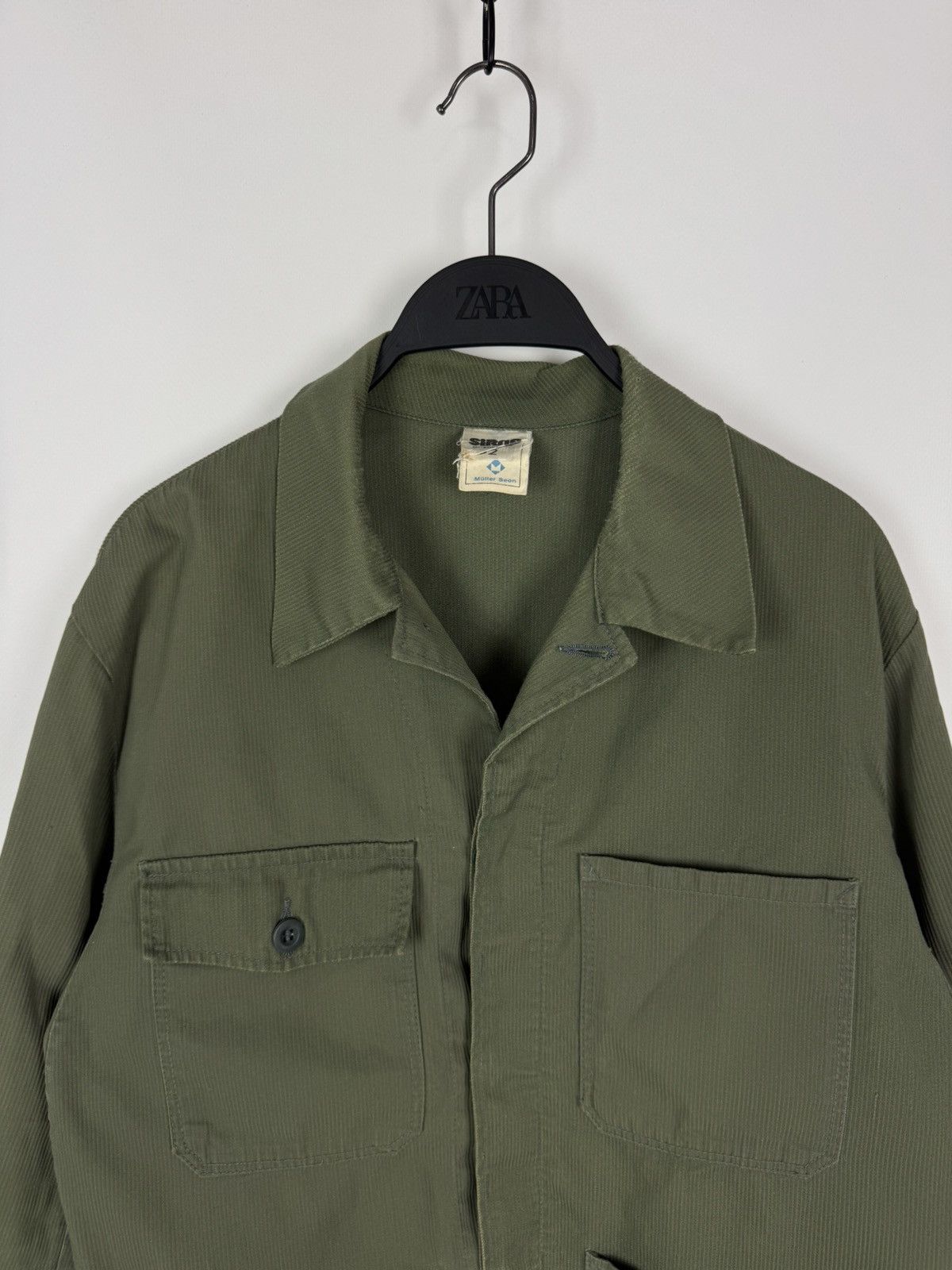 Vintage 1970’s Vintage Distressed Sirna Work Jacket Size US L / EU 52-54 / 3 - 5 Thumbnail