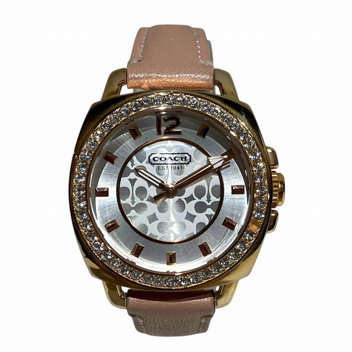 Coach Coach Coach Mini Signature Stainless Steel Quartz Watch Metal Quartz CA.64.7.34.0697S DUTY FREE for USA Size ONE SIZE - 1 Thumbnail
