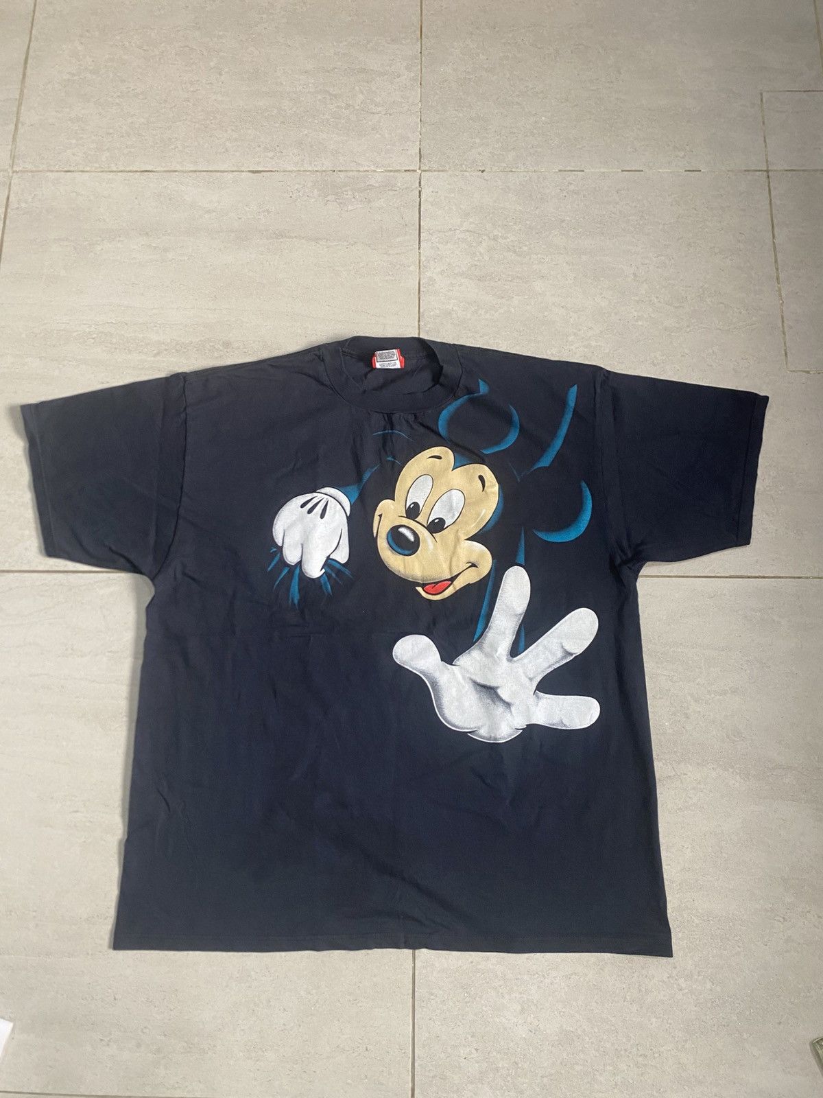 Mickey Mouse VINTAGE MICKEY MOUSE MIRROR TEES Size US XXL / EU 58 / 5 - 1 Thumbnail